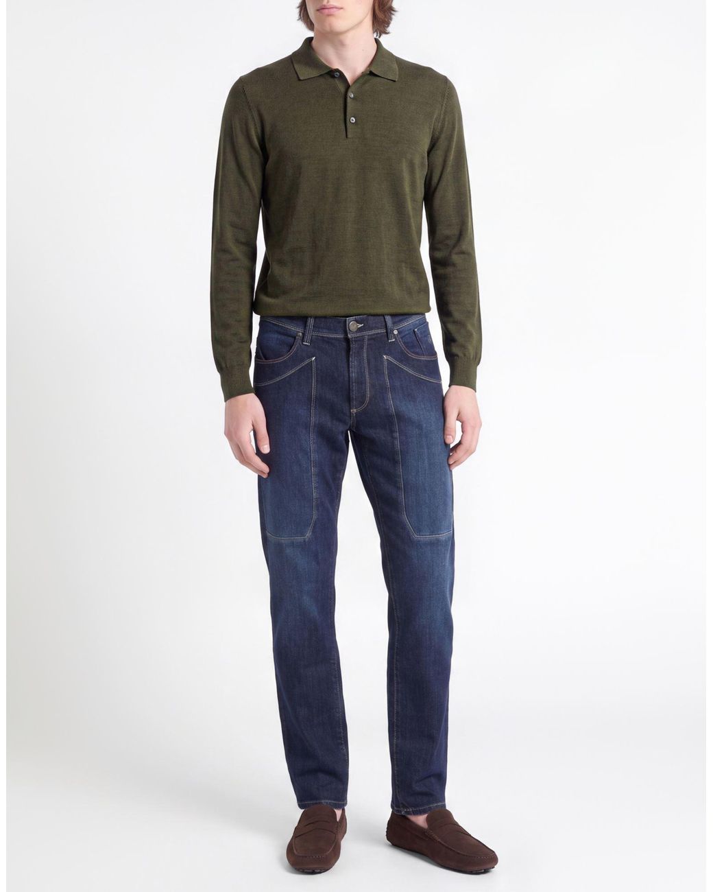 Jeckerson Blue Jeans Cotton, Elastane for men