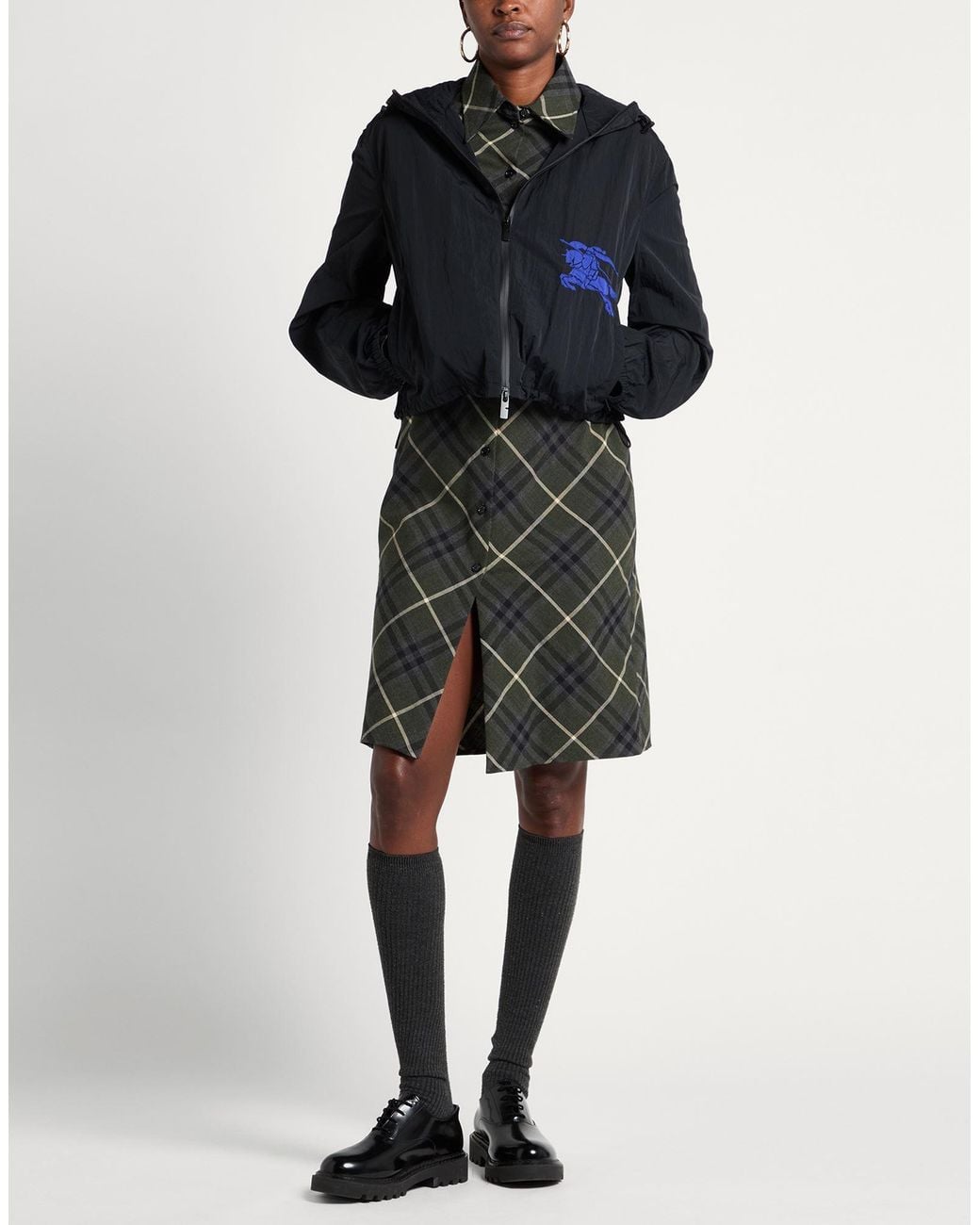 Burberry Black Jacket Polyamide