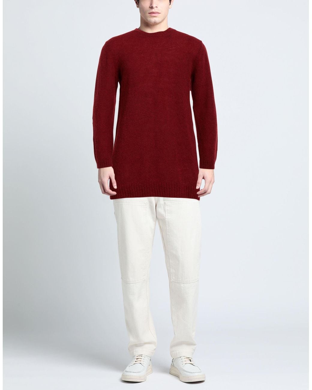 Irish Crone Red Jumper for men