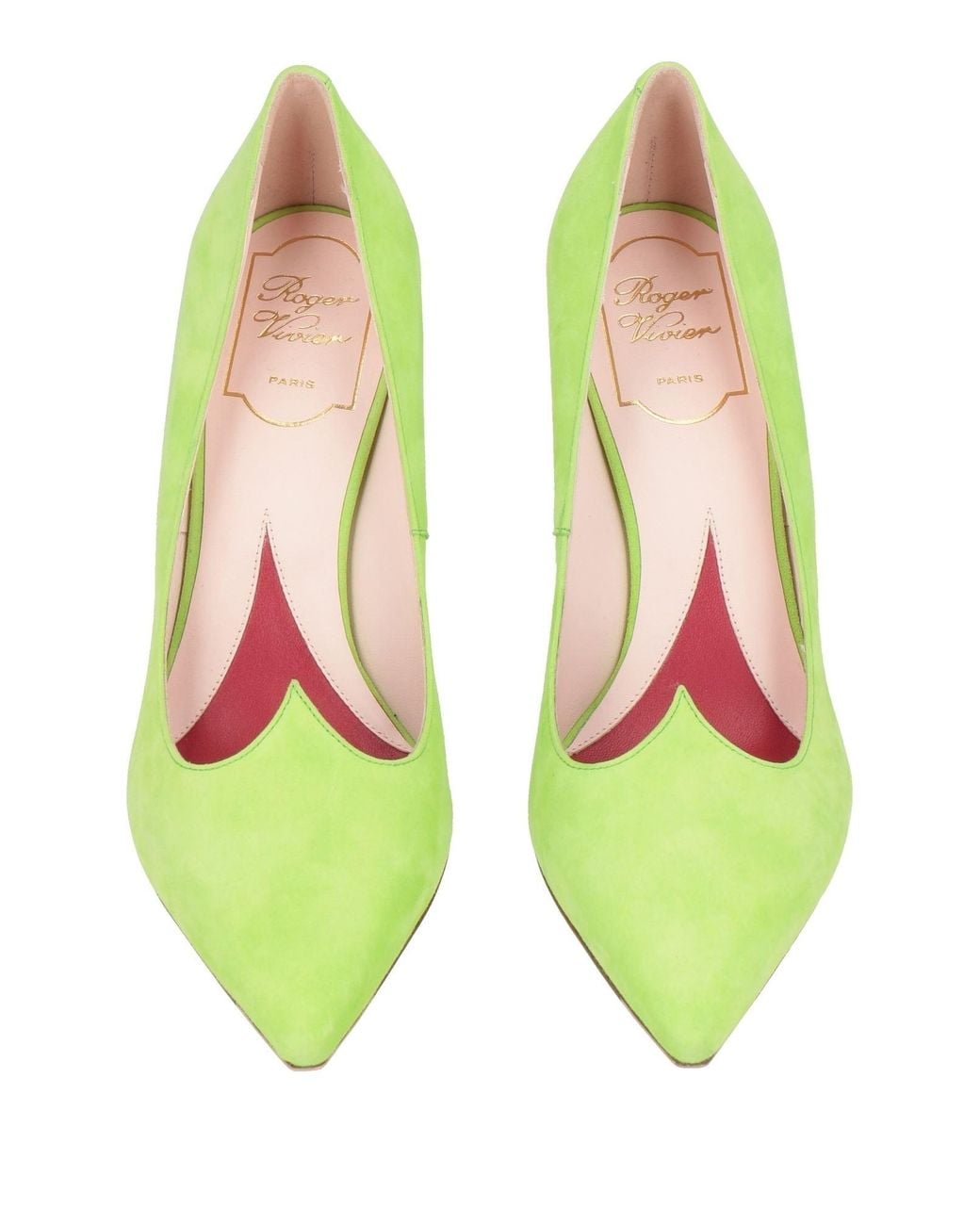 Roger Vivier Green Pumps