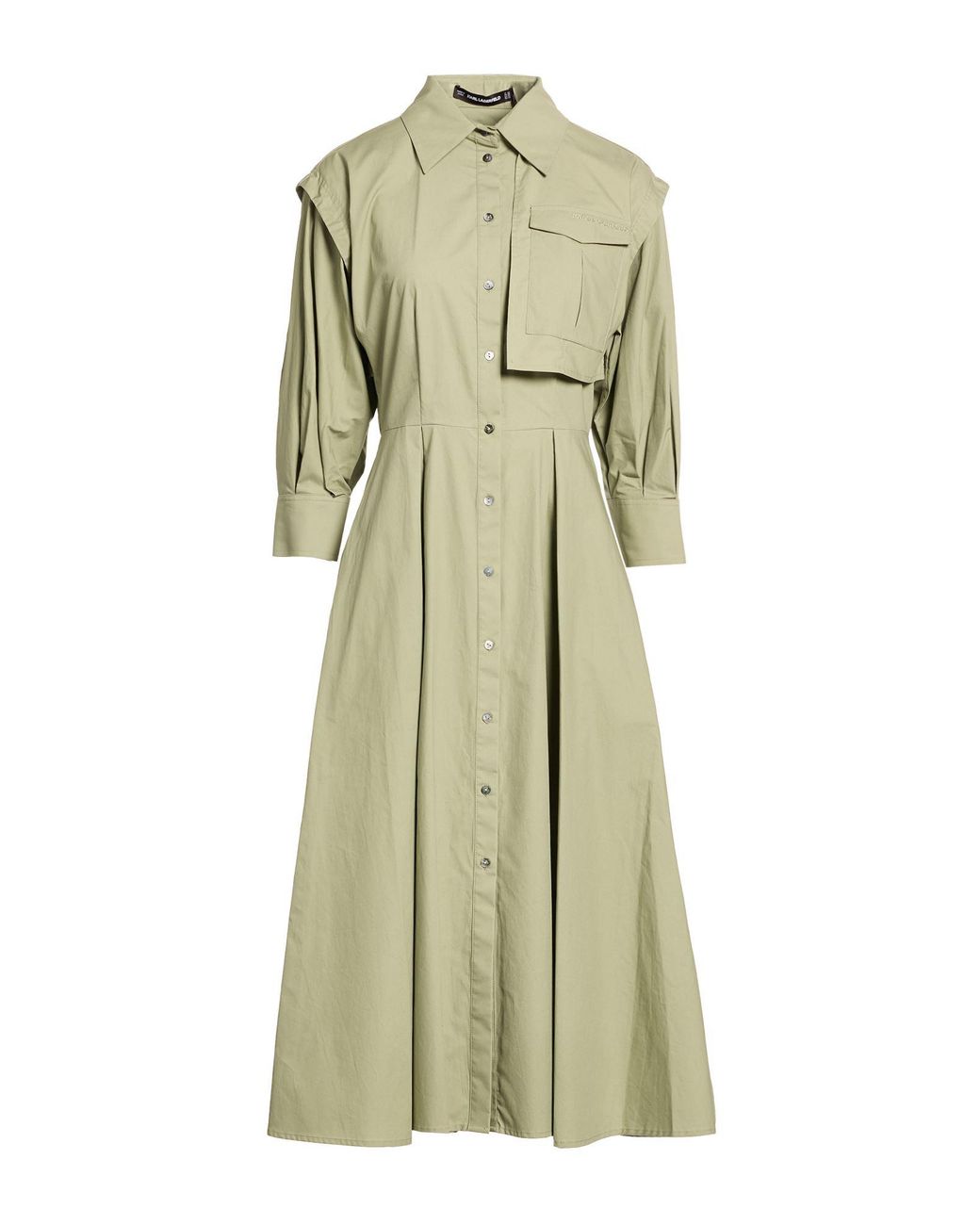 Karl Lagerfeld Green Midi Dresses