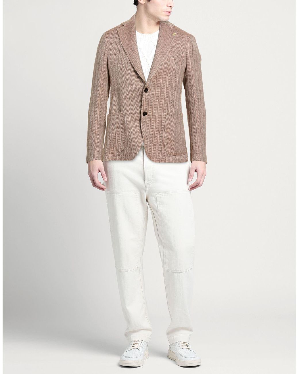 Guarinucci Brown Blazers for men