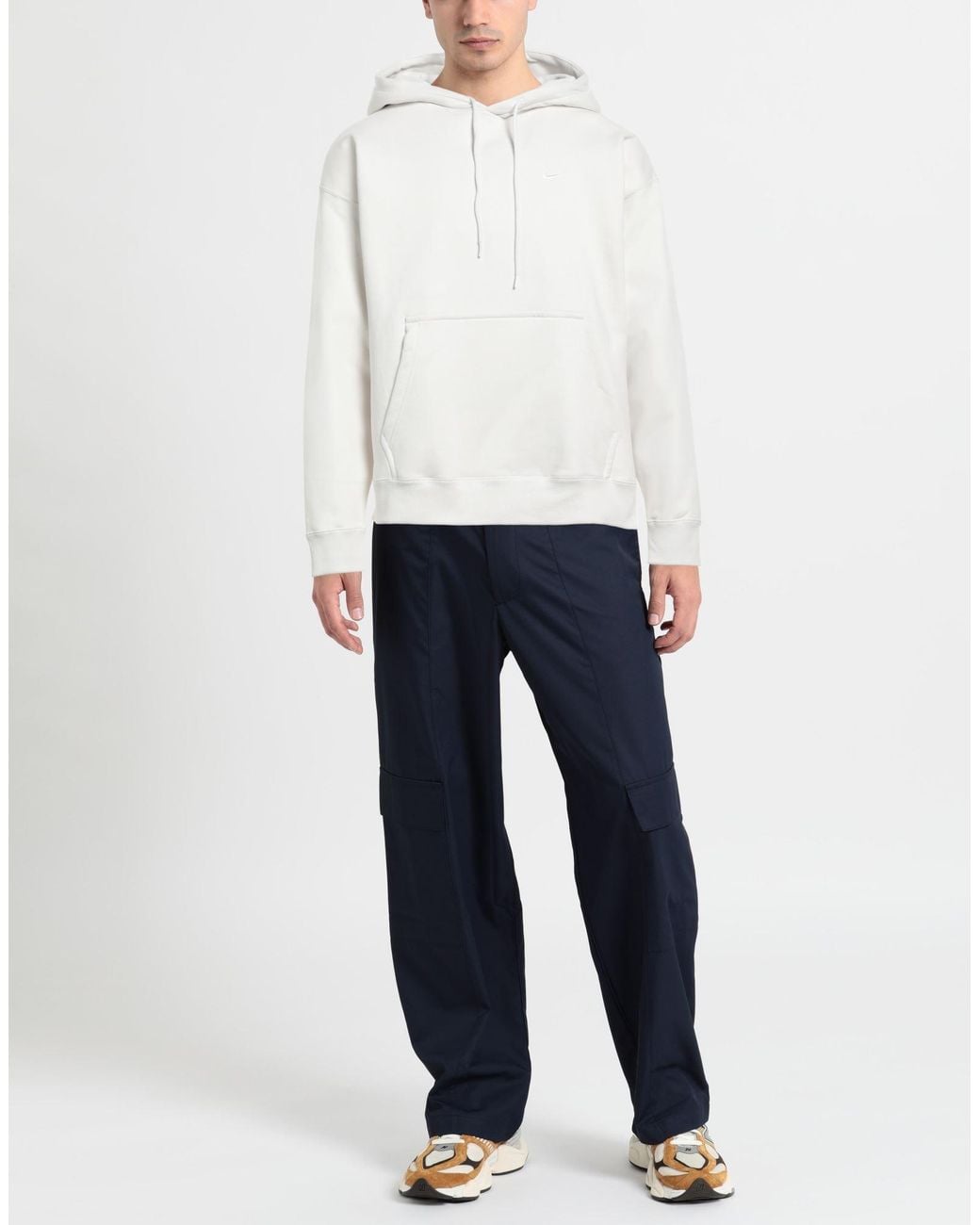 Nike White Sweatshirt for men