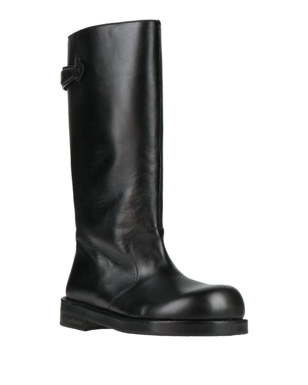 Acne Black Stiefel
