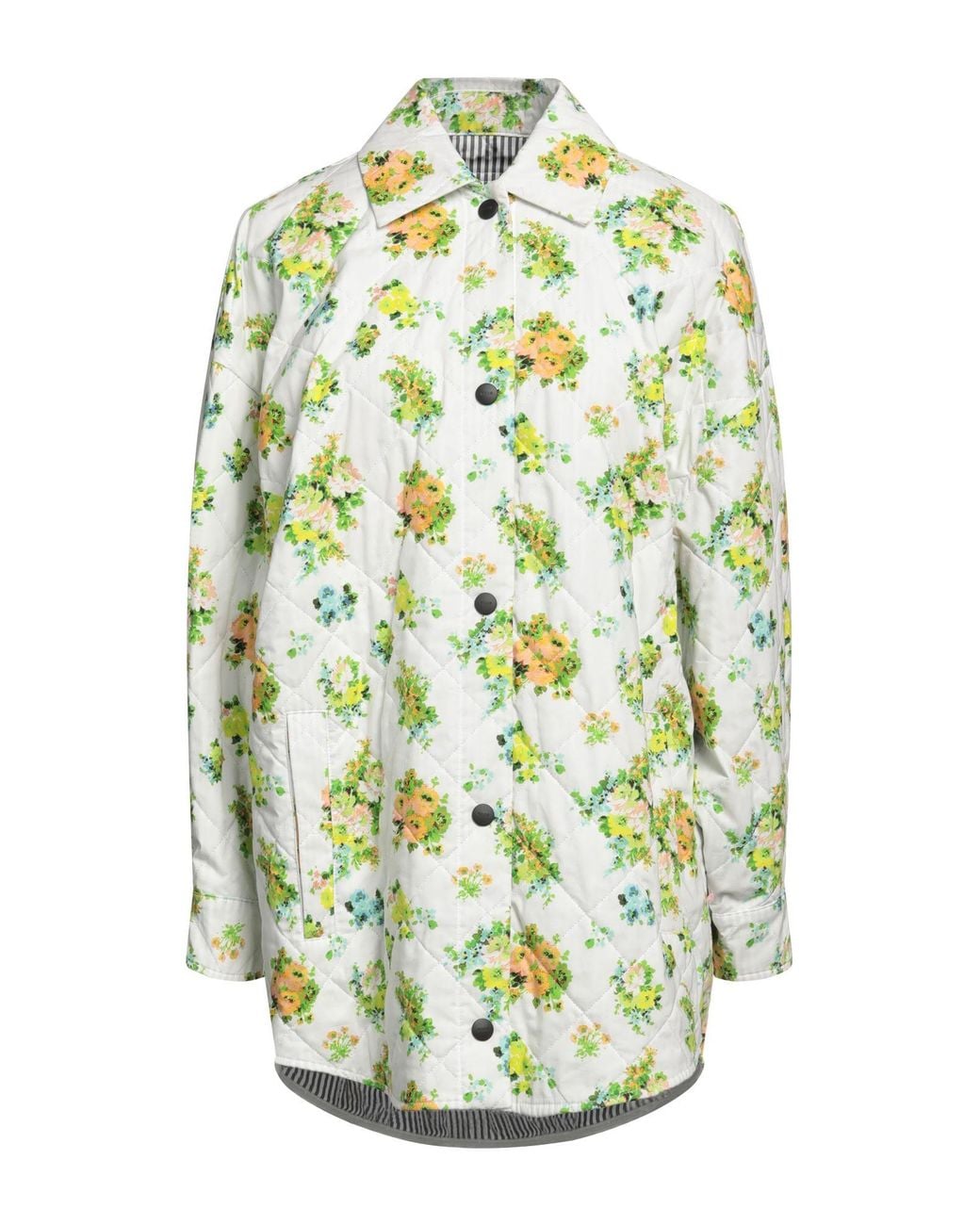 MSGM White Down Jacket