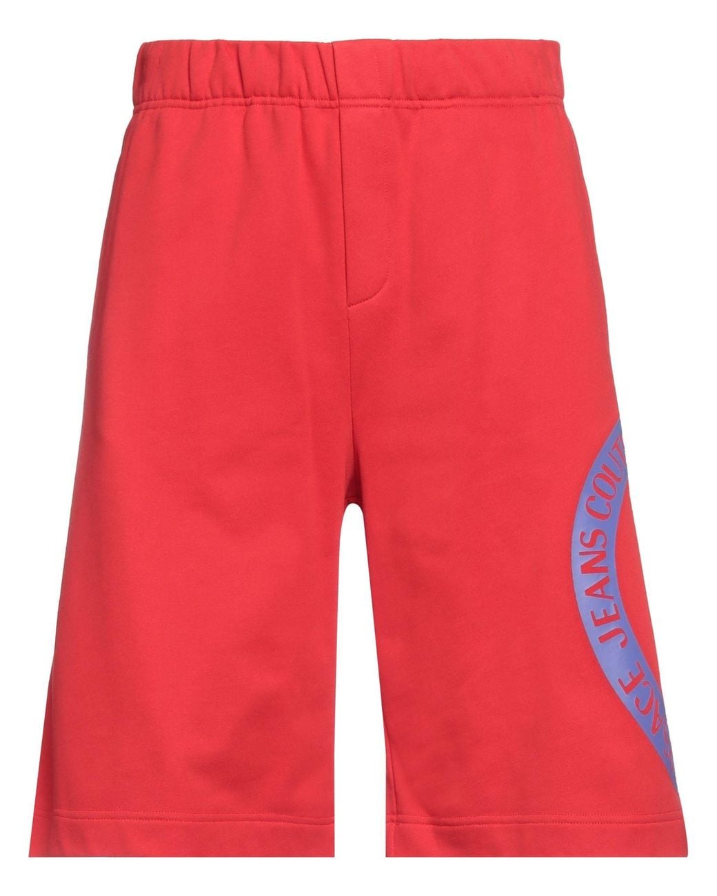 Versace Jeans Couture Red Shorts & Bermuda Shorts Cotton for men