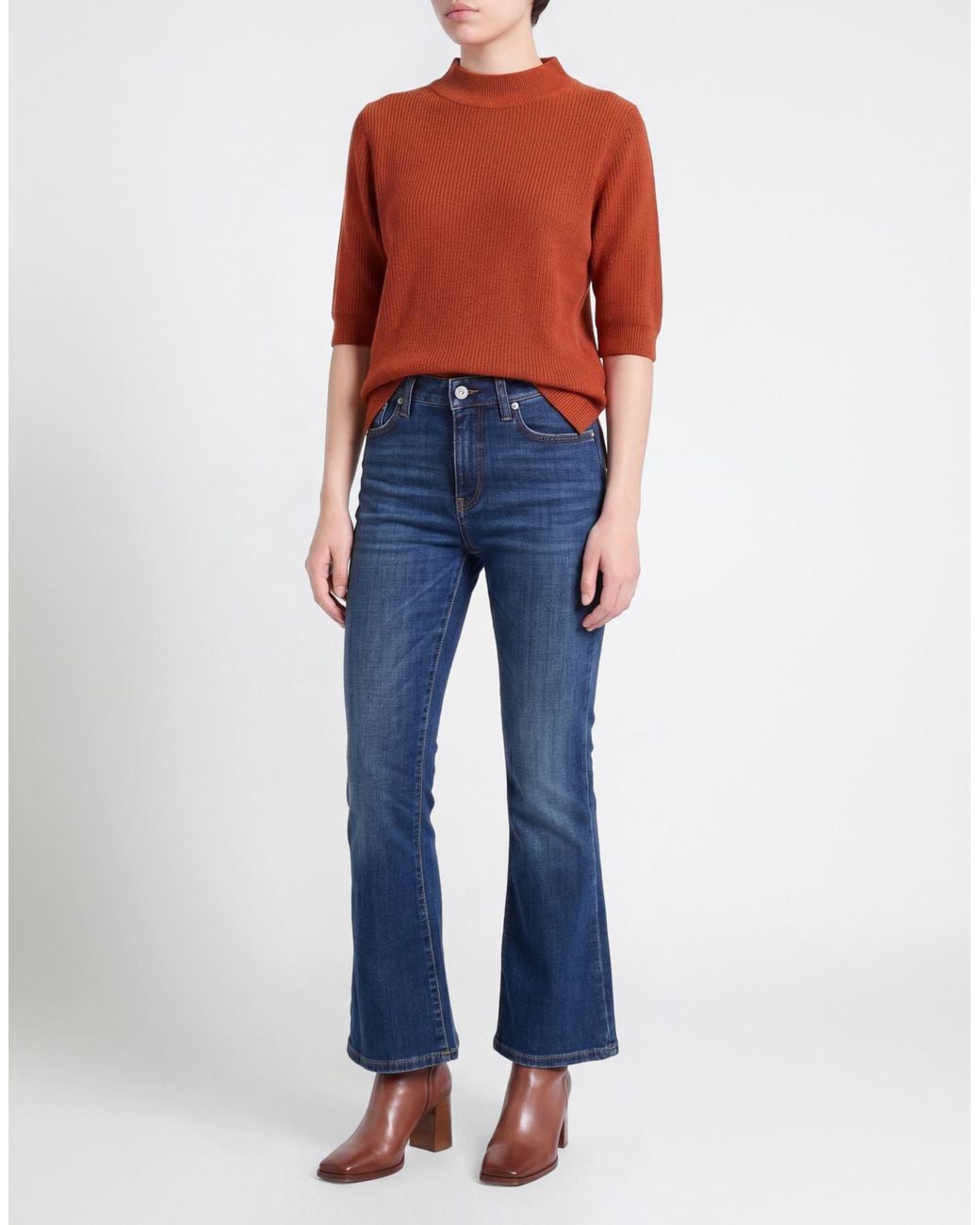 Department 5 Blue Jeans Cotton, Rubber
