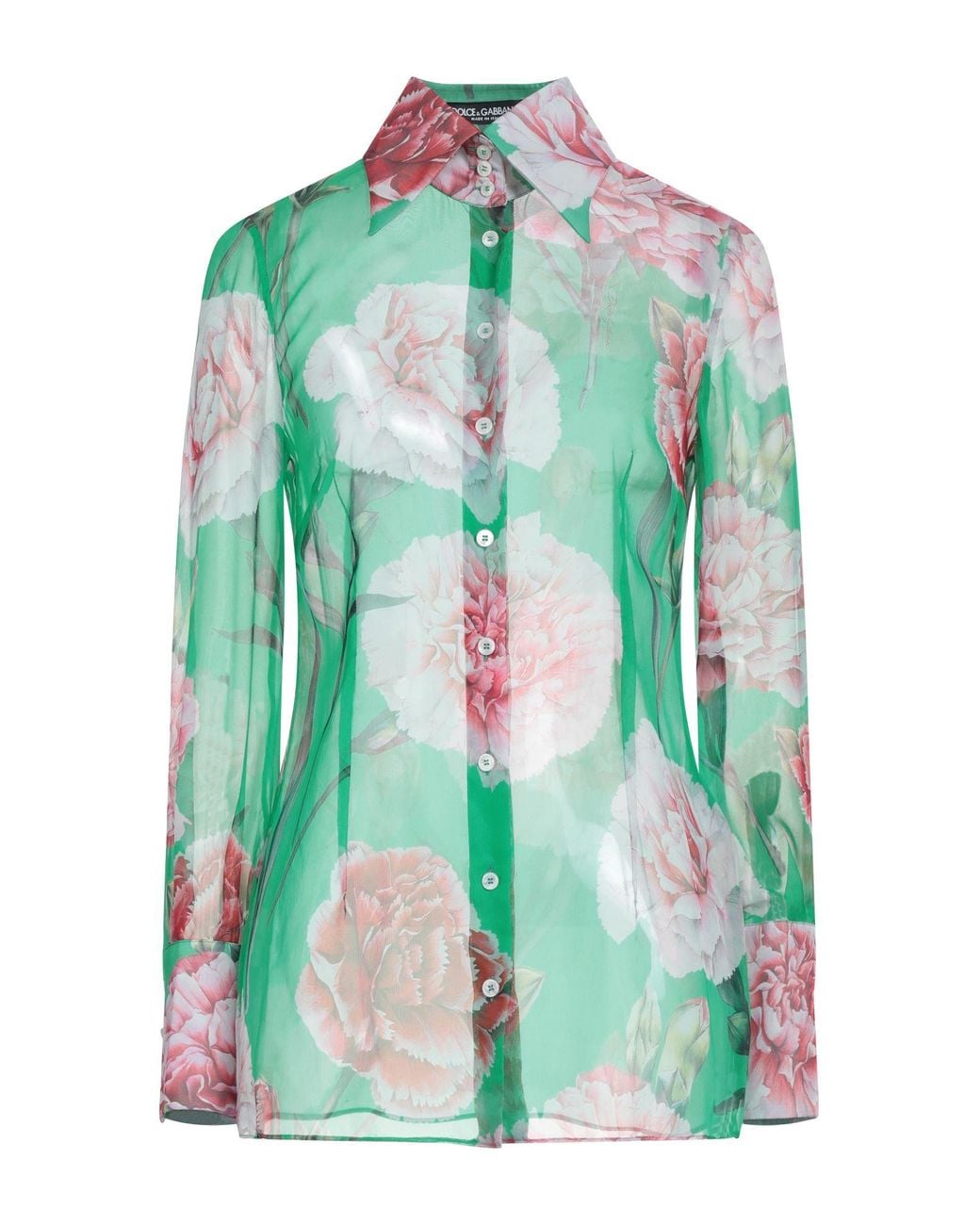 Dolce & Gabbana Green Shirt