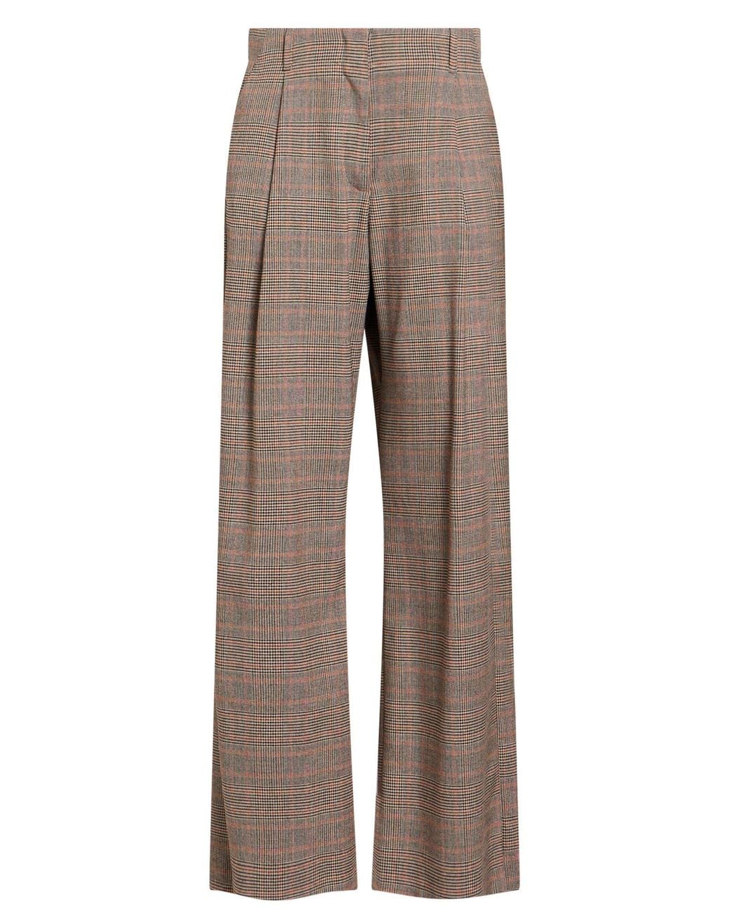 hinnominate Gray Pants Polyester, Viscose, Elastane