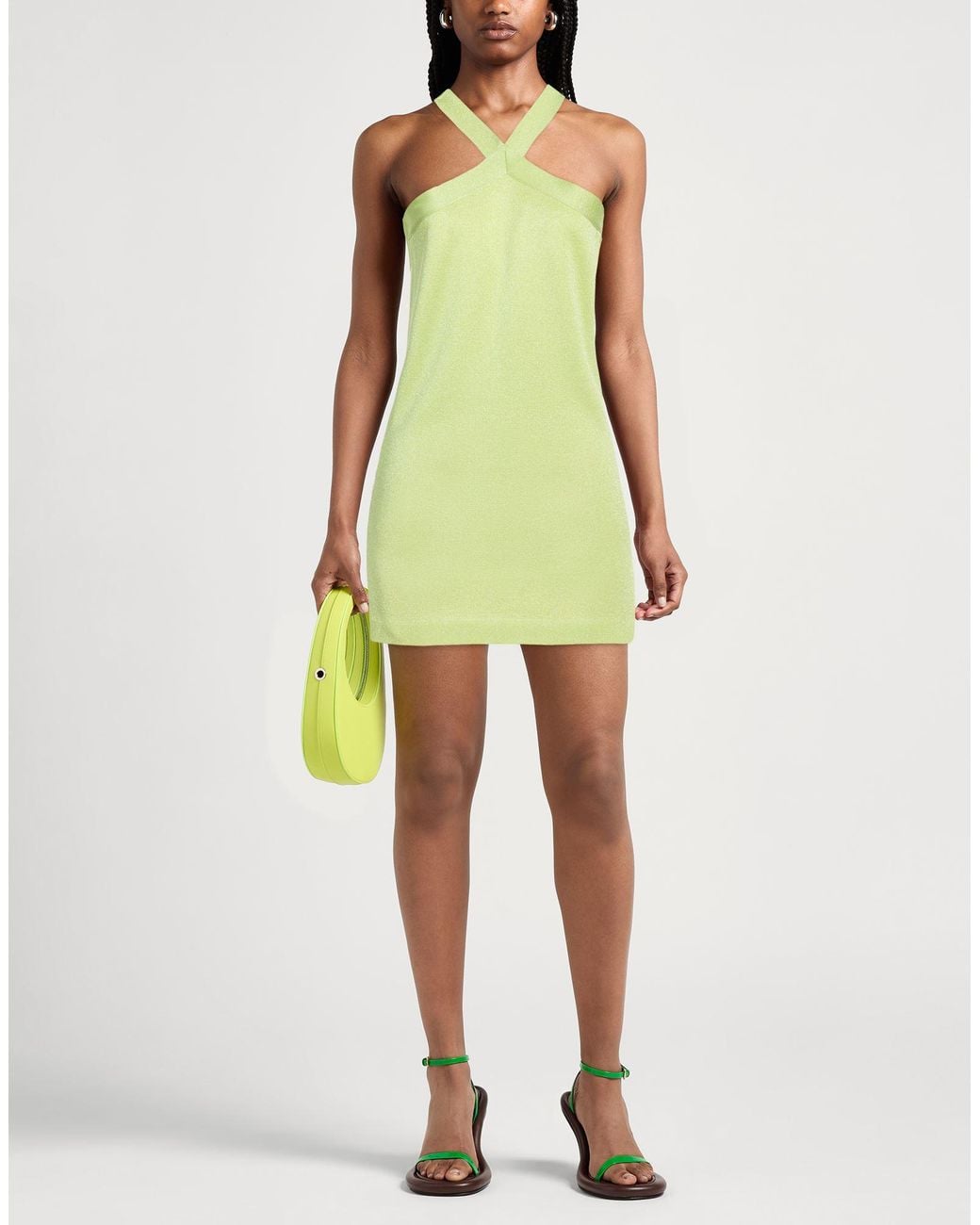 Circus Hotel Green Mini Dresses