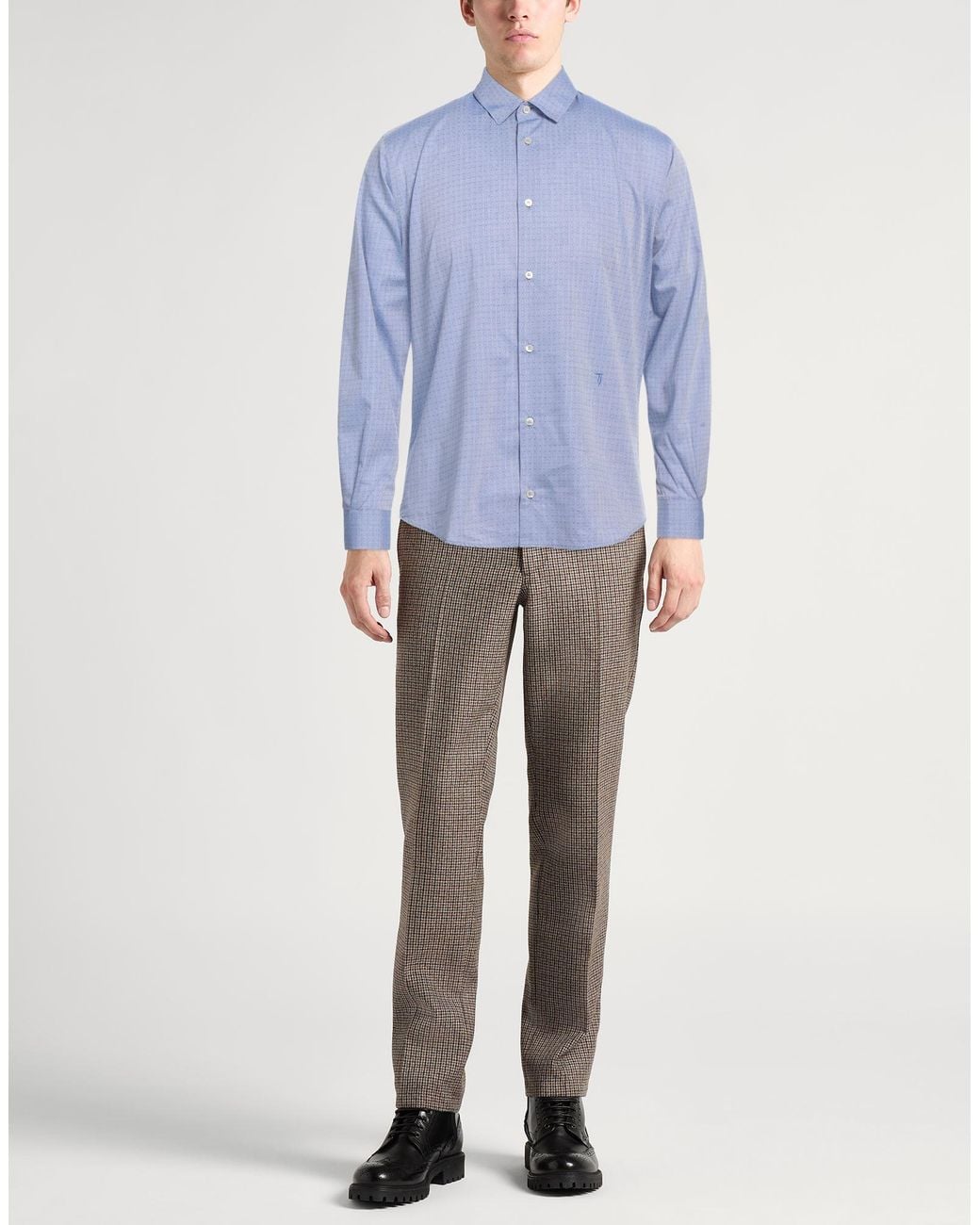 Trussardi Blue Shirt for men