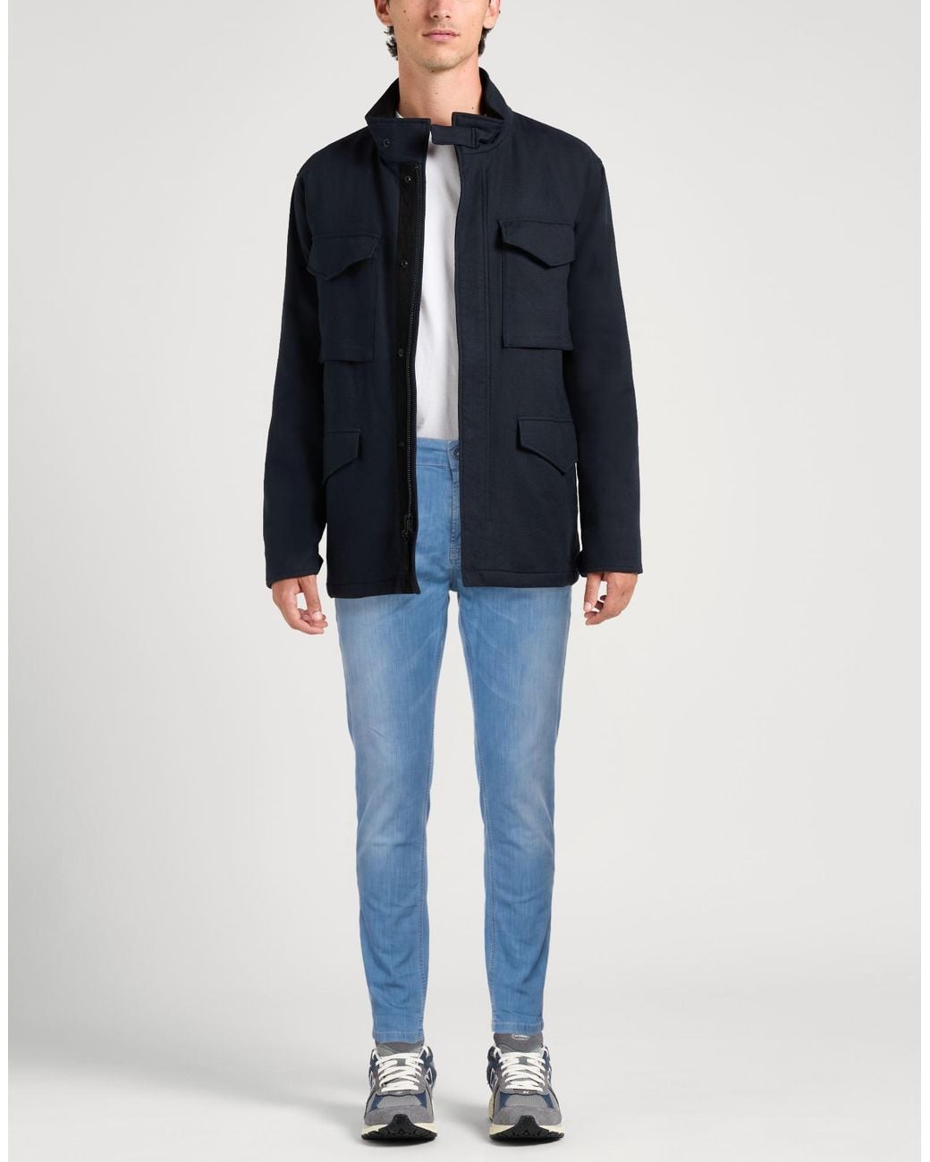 Daniele Alessandrini Blue Jeans Cotton, Elastane for men
