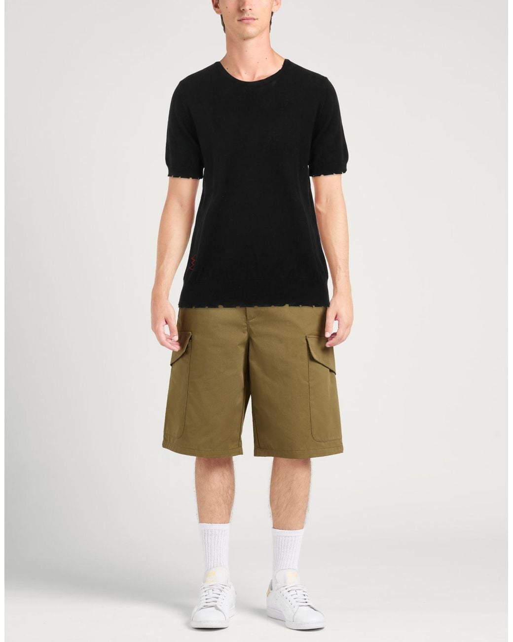 Amaranto Black Jumper for men