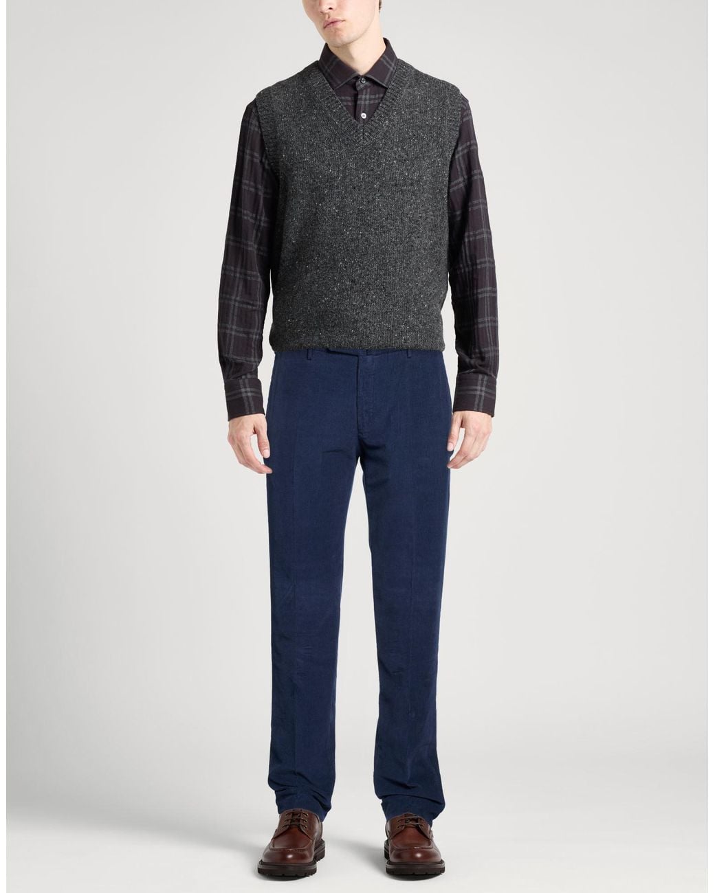 Incotex Blue Pants for men