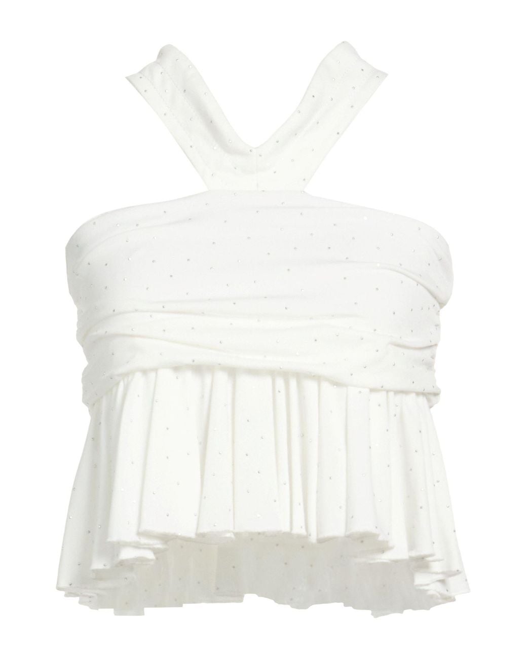 Aniye By White Top Polyester, Elastane