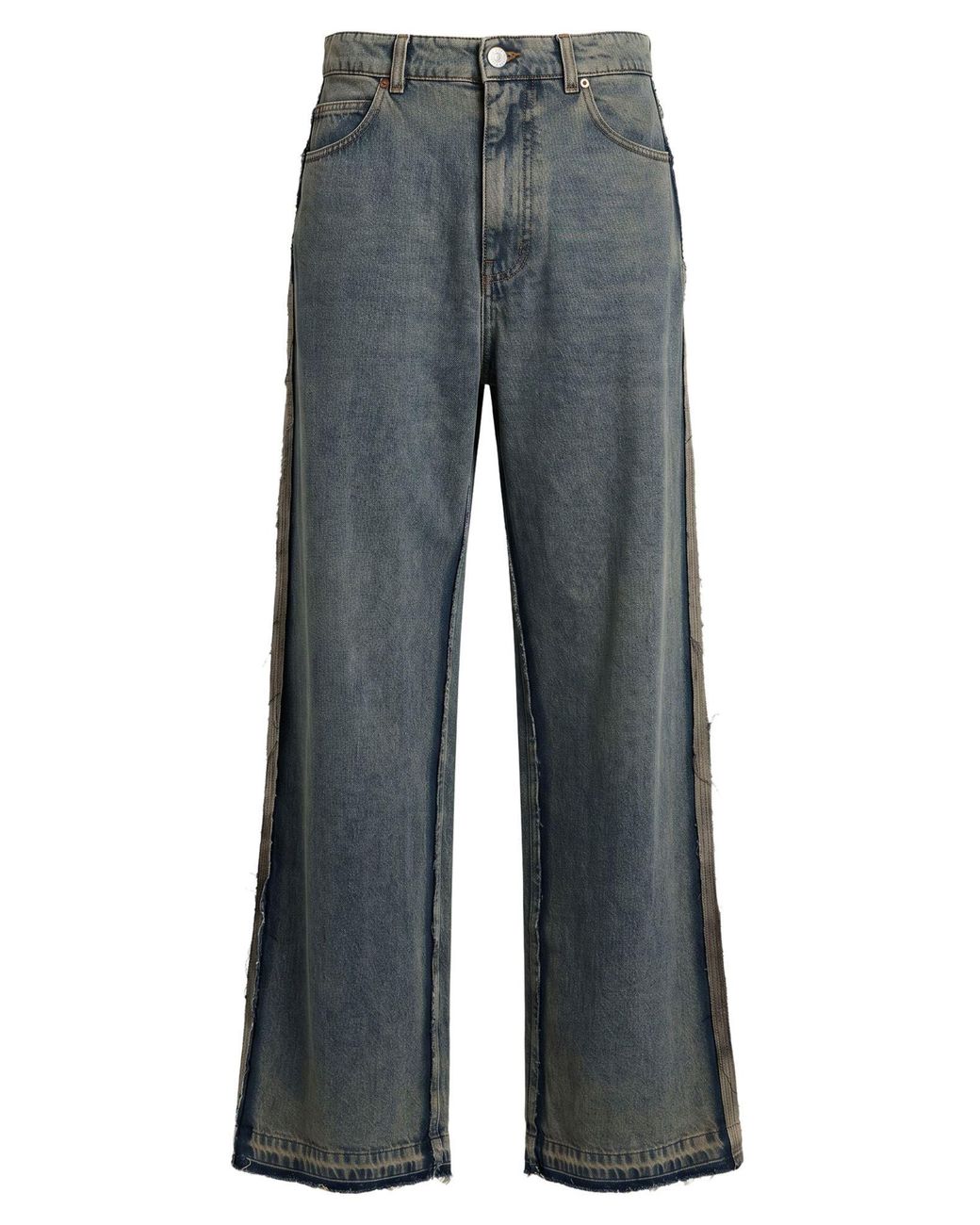 MM6 by Maison Margiela Gray Jeans Cotton