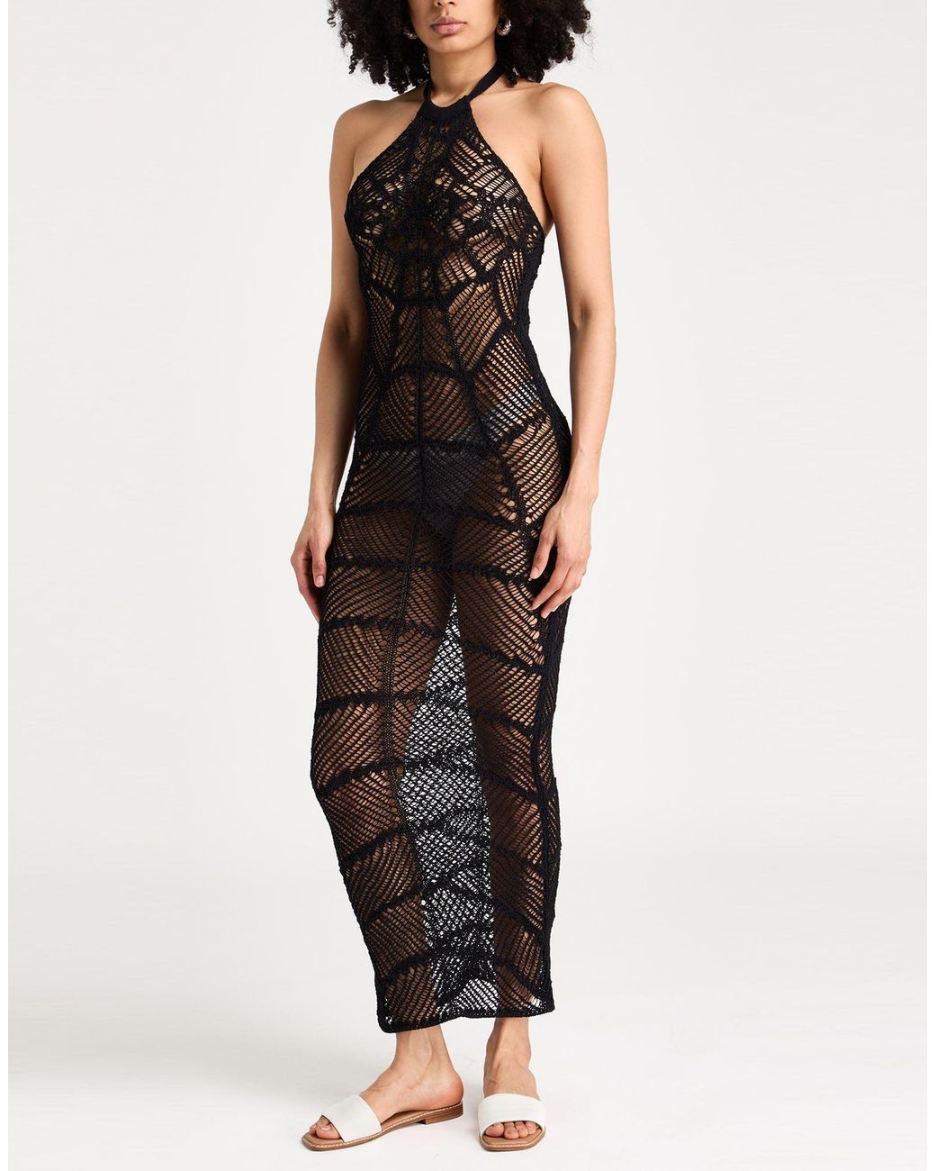 Balmain Black Maxi Dress