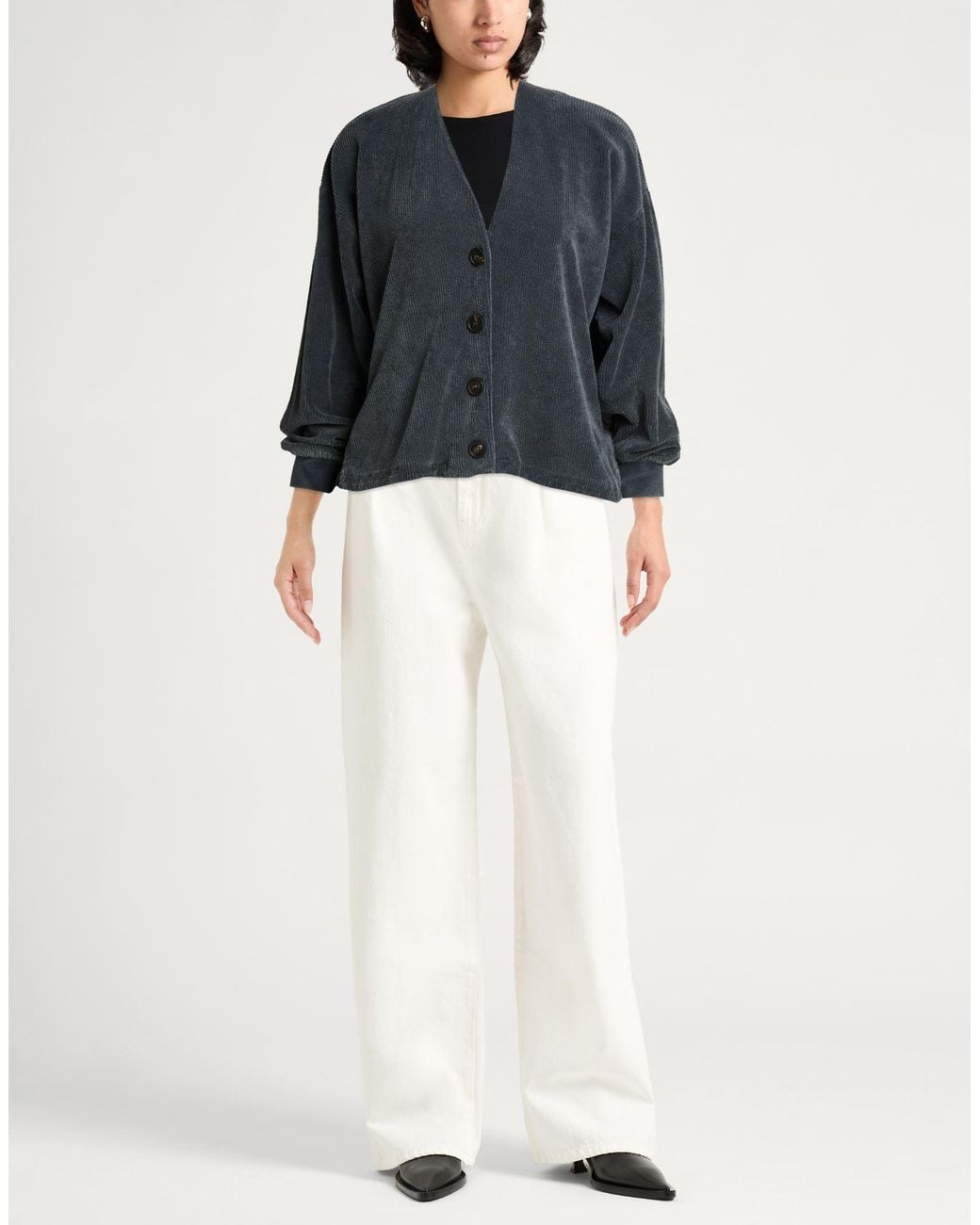 Crossley Black Lead Cardigan Cotton
