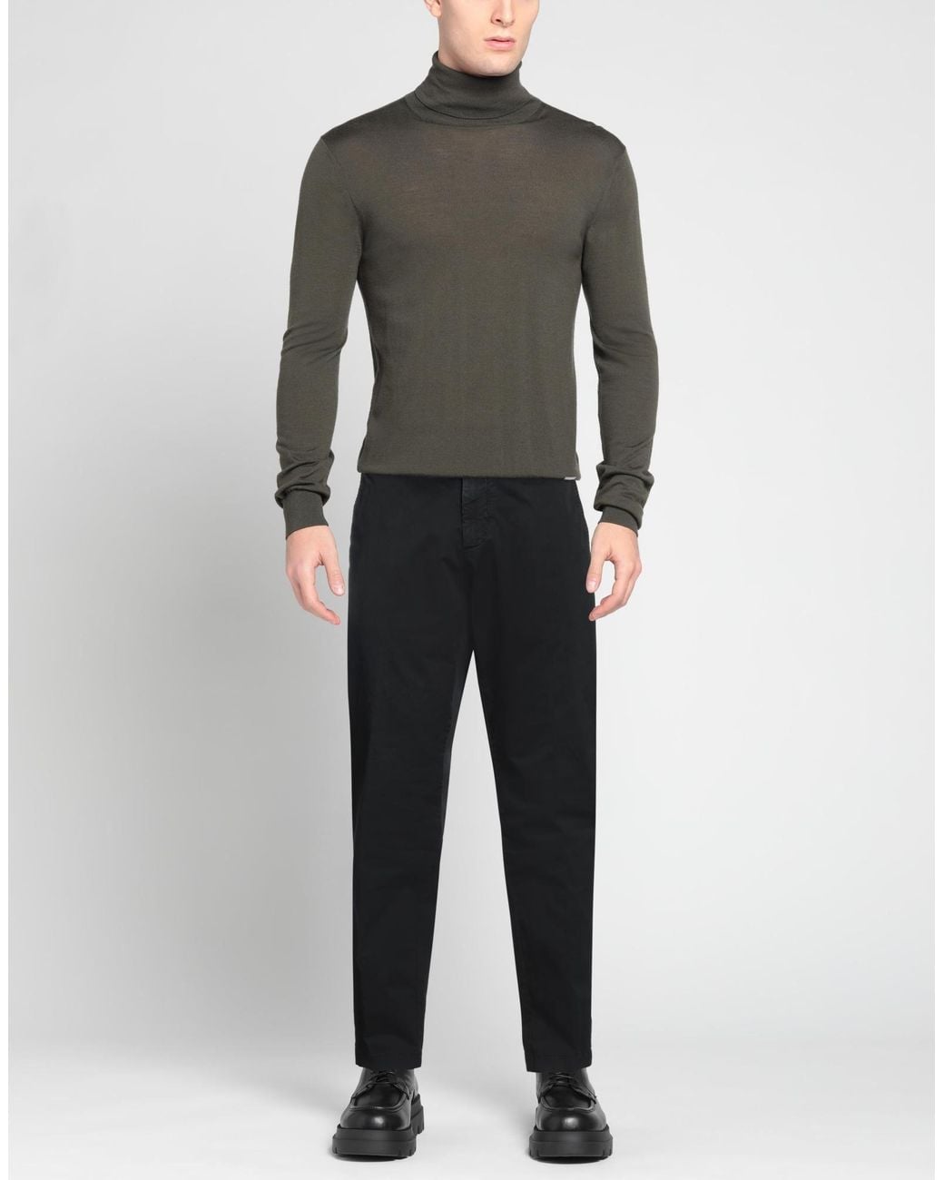 Myths Black Trouser for men