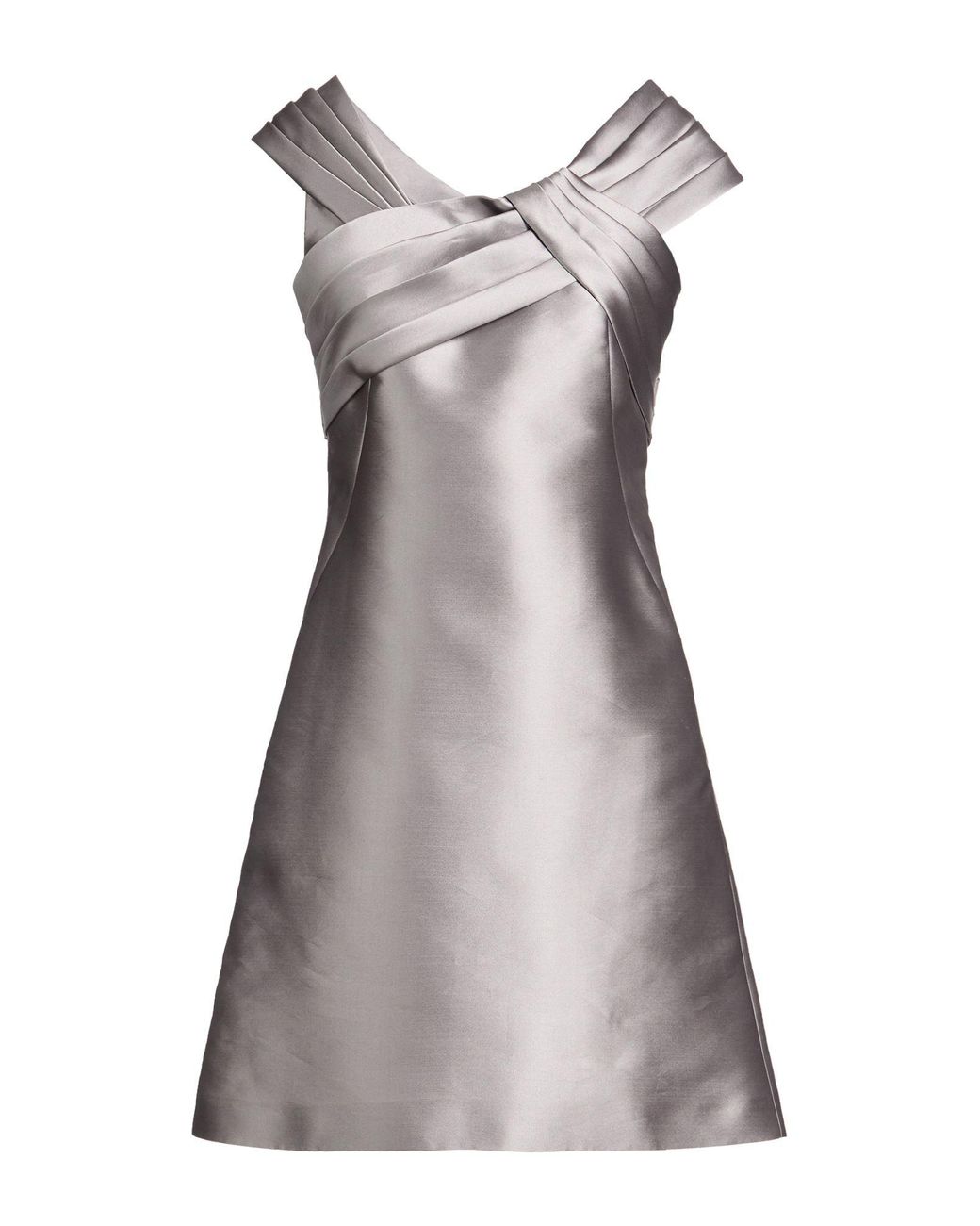 Alberta Ferretti Gray Mini Dresses