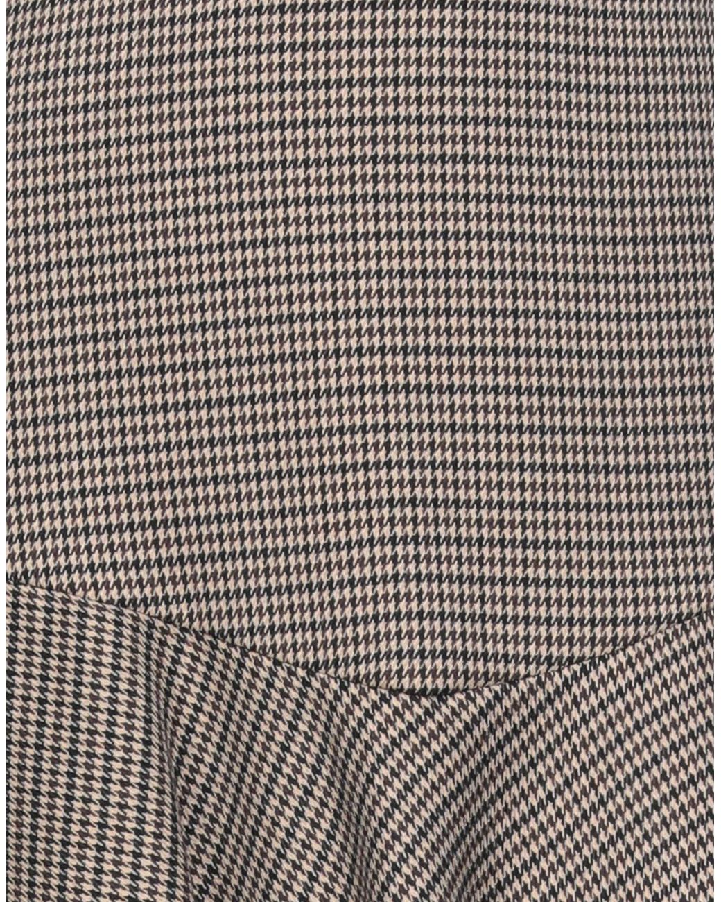Nora Barth Gray Mini Skirt Polyester, Viscose, Elastane