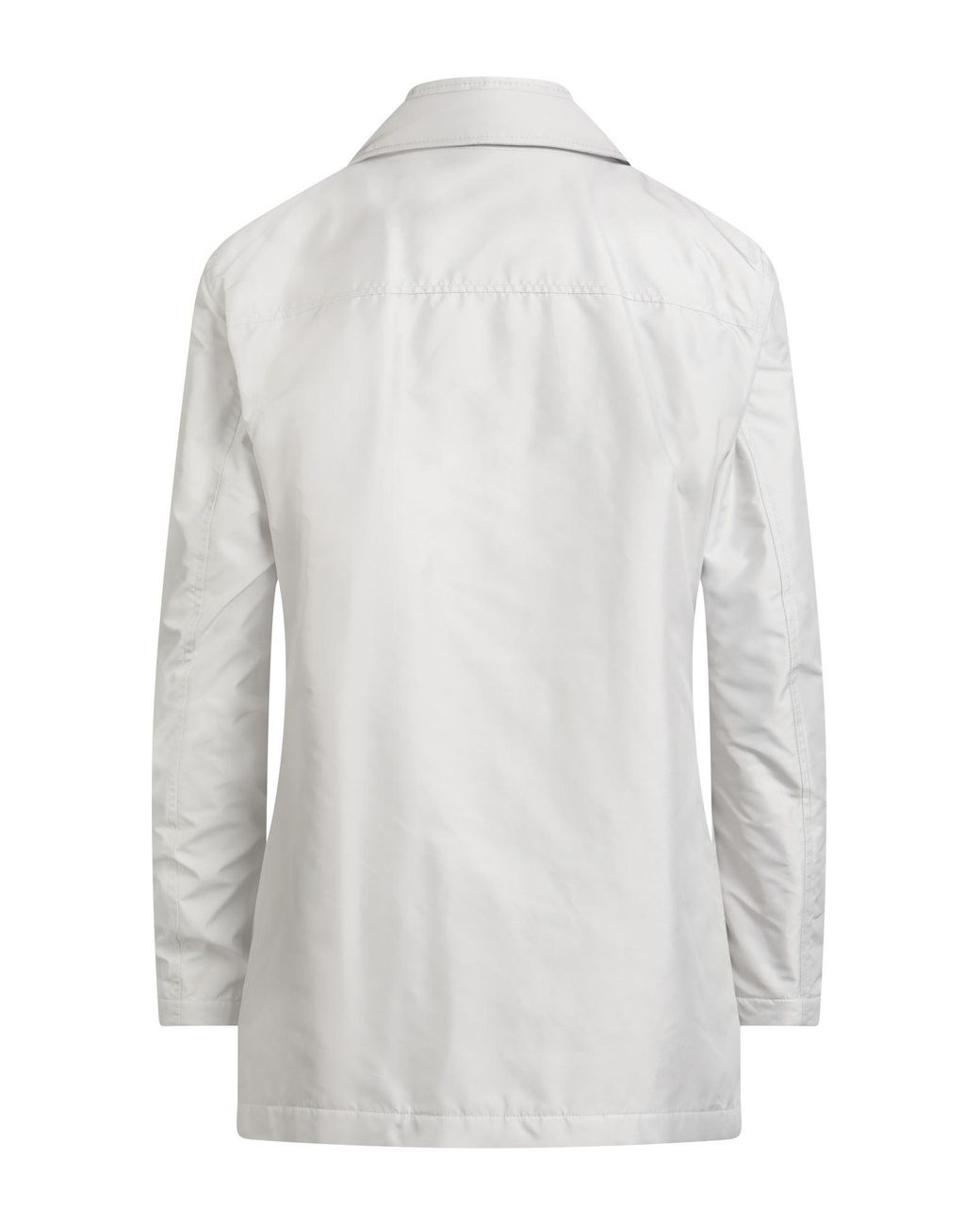 Fay White Overcoat & Trench Coat for men
