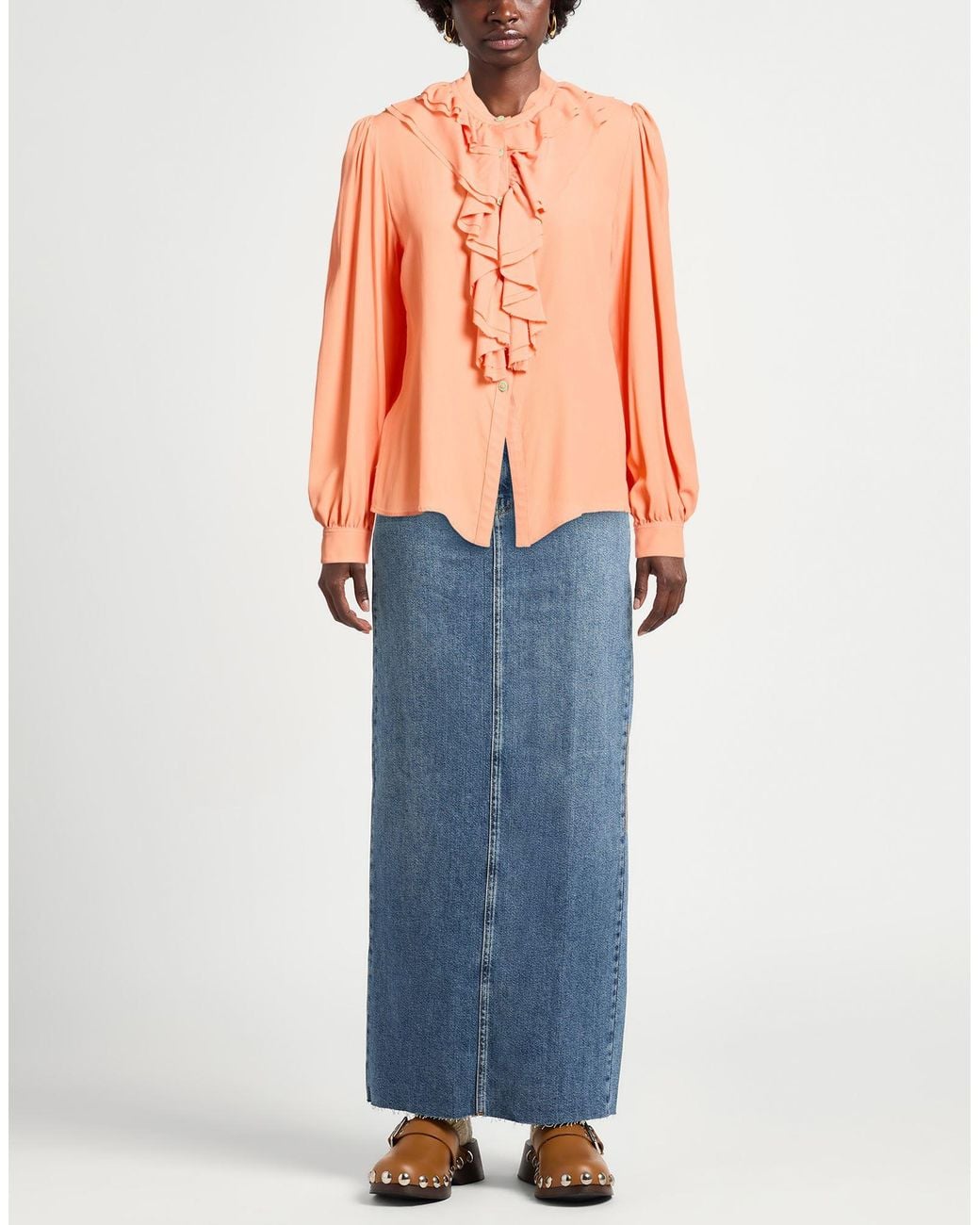 Camicia di Maliparmi in Orange