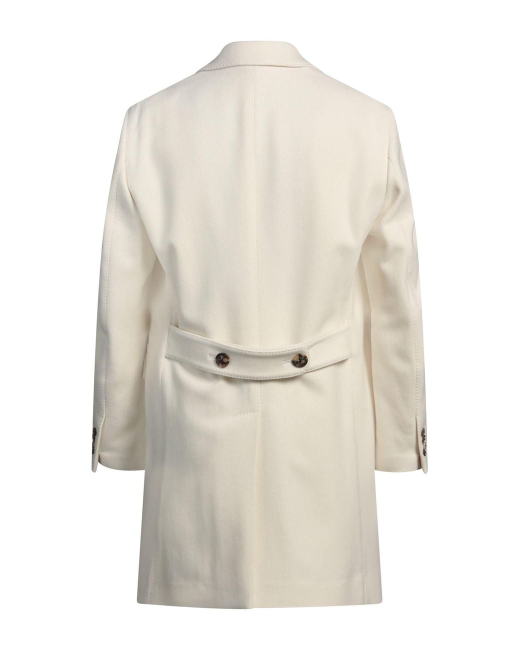 Lardini White Coat Wool, Polyamide for men