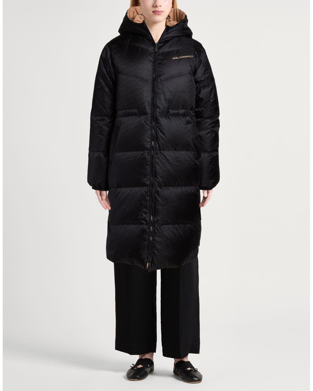 Karl Lagerfeld Black Puffer