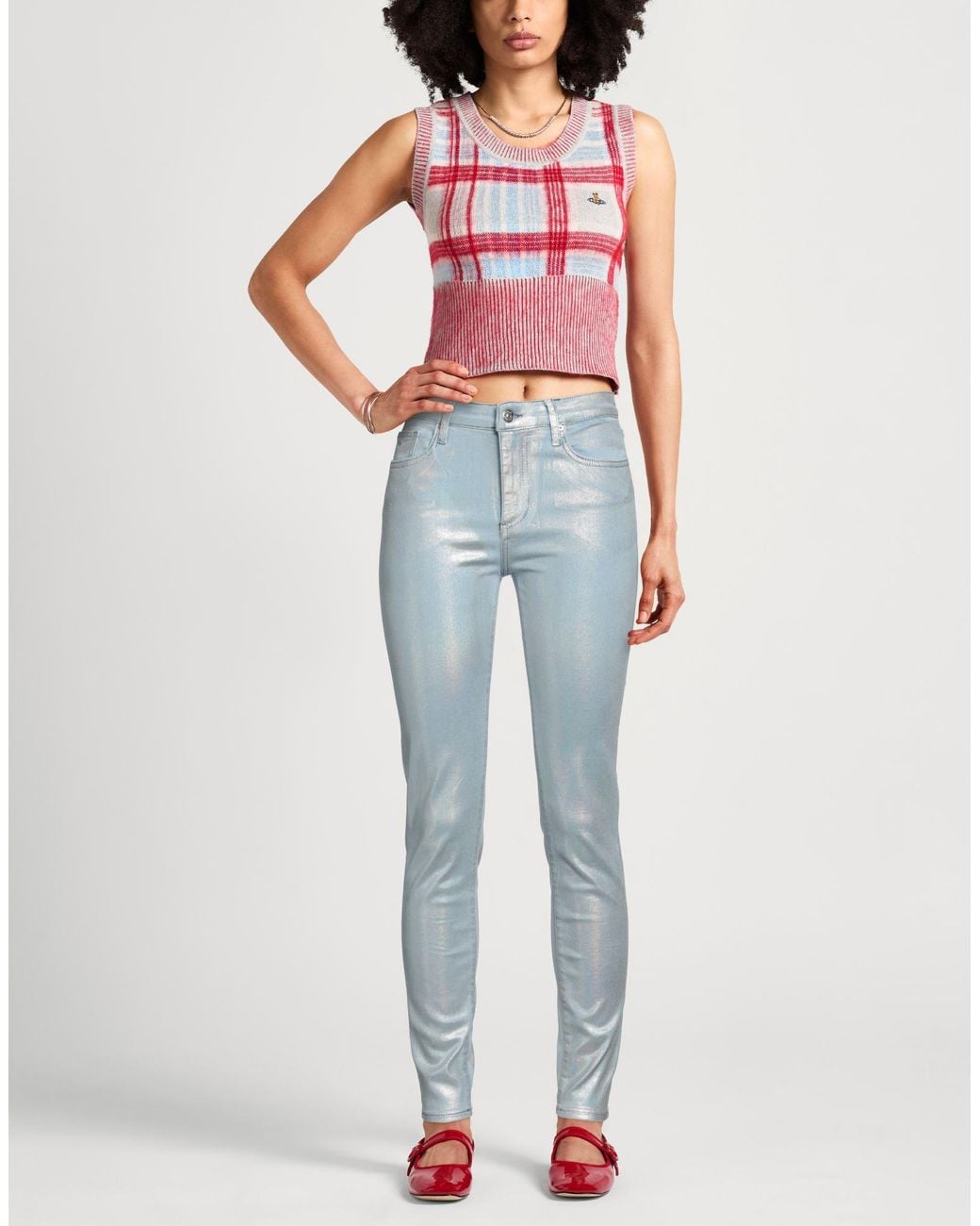 ARMANI EXCHANGE Blue Jeans Cotton, Polyester, Elastane