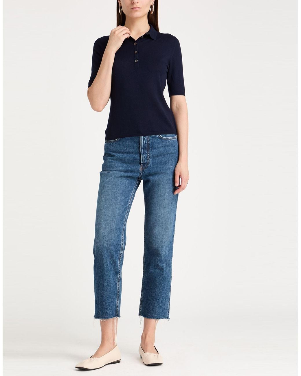 Eleventy Blue Polo Shirt