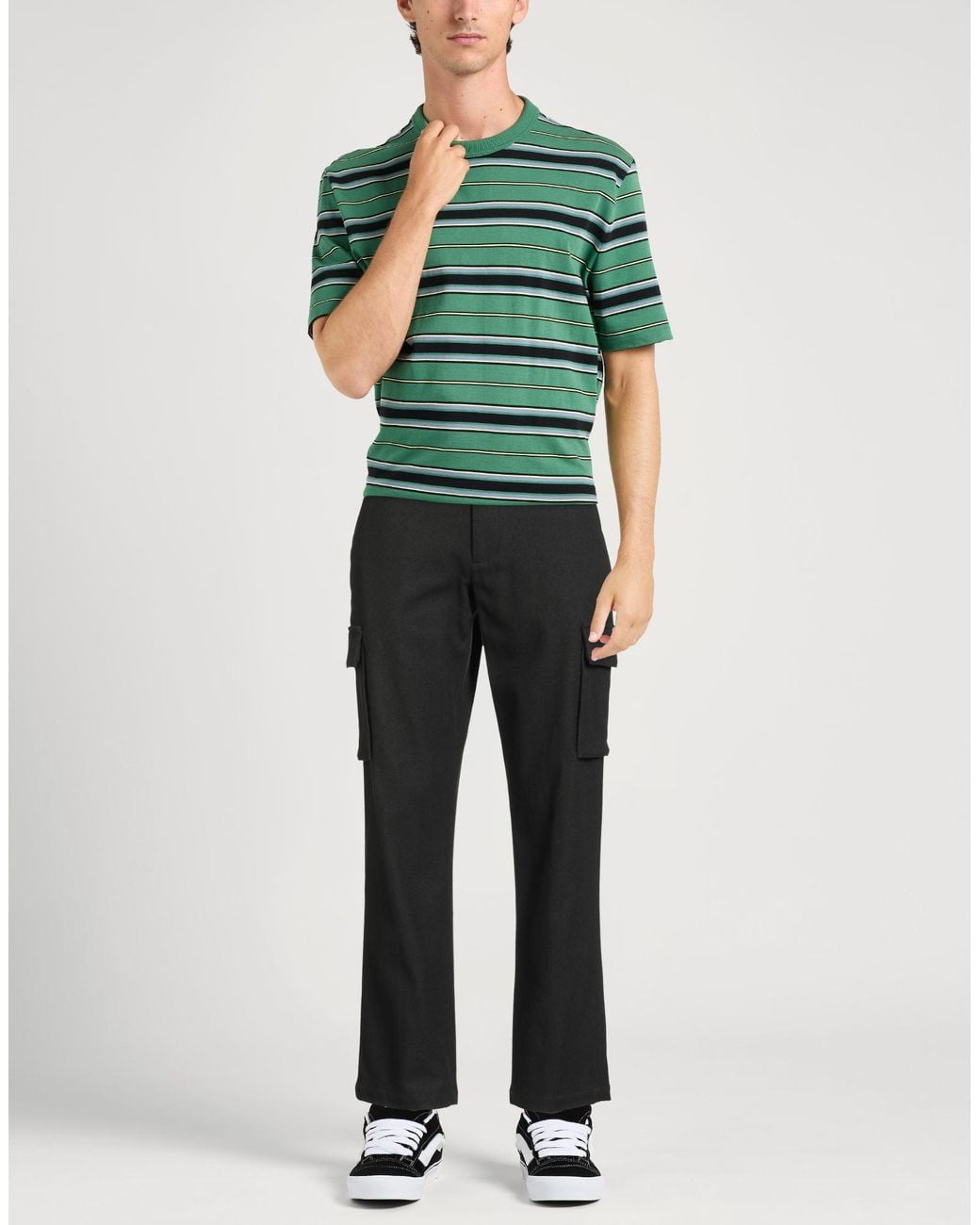Vince Gray Pants Wool, Nylon for men