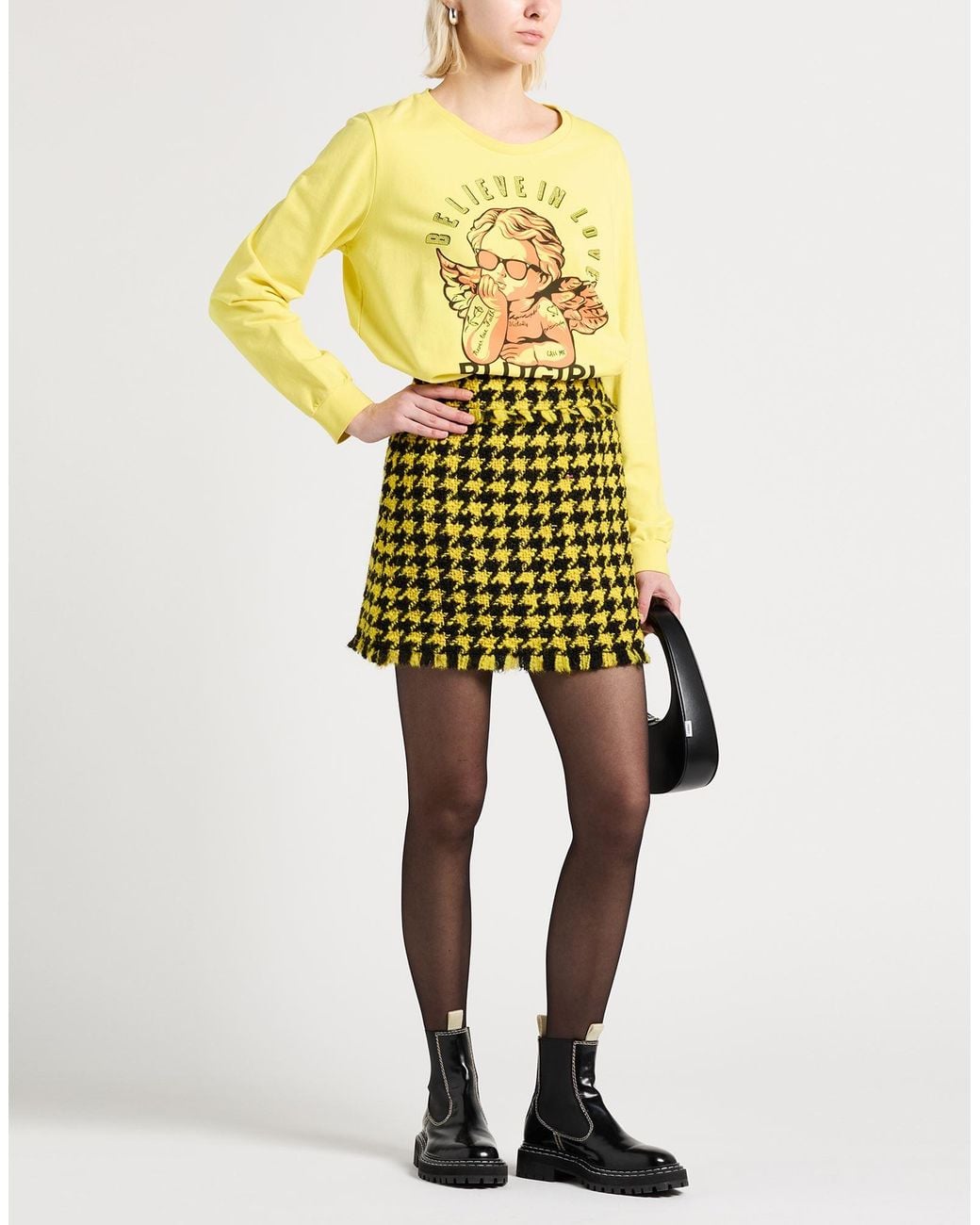 Dolce & Gabbana Yellow Mini Skirts