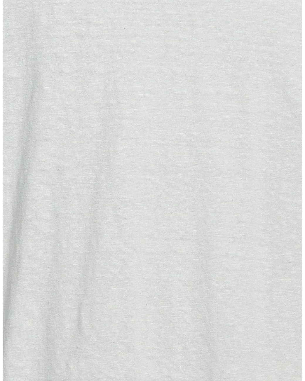 Crossley White T-Shirt Linen, Elastane for men