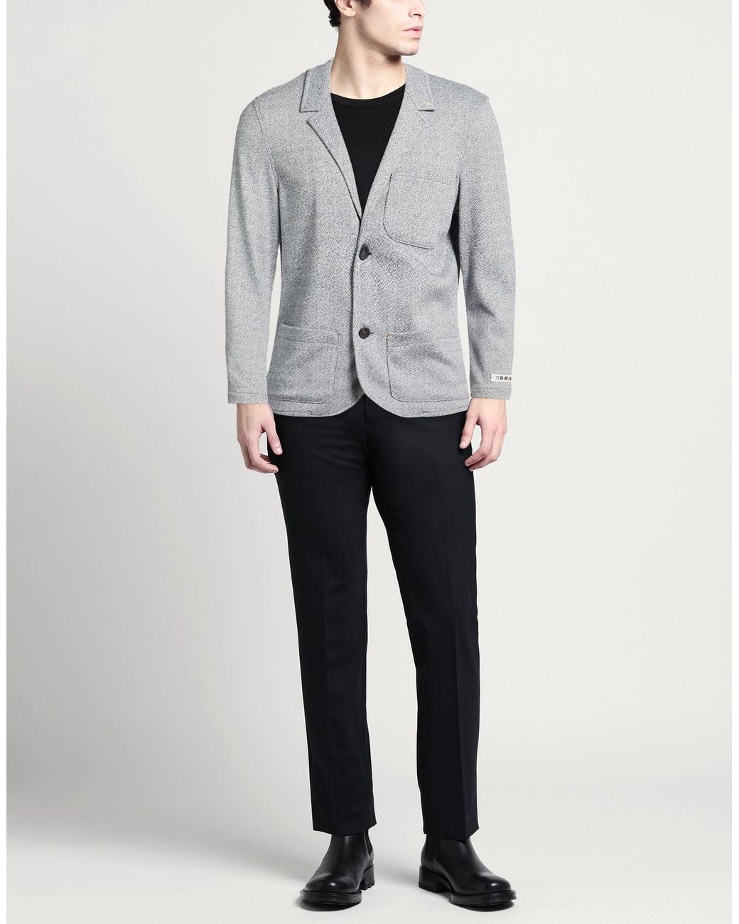 Berna Gray Blazer for men