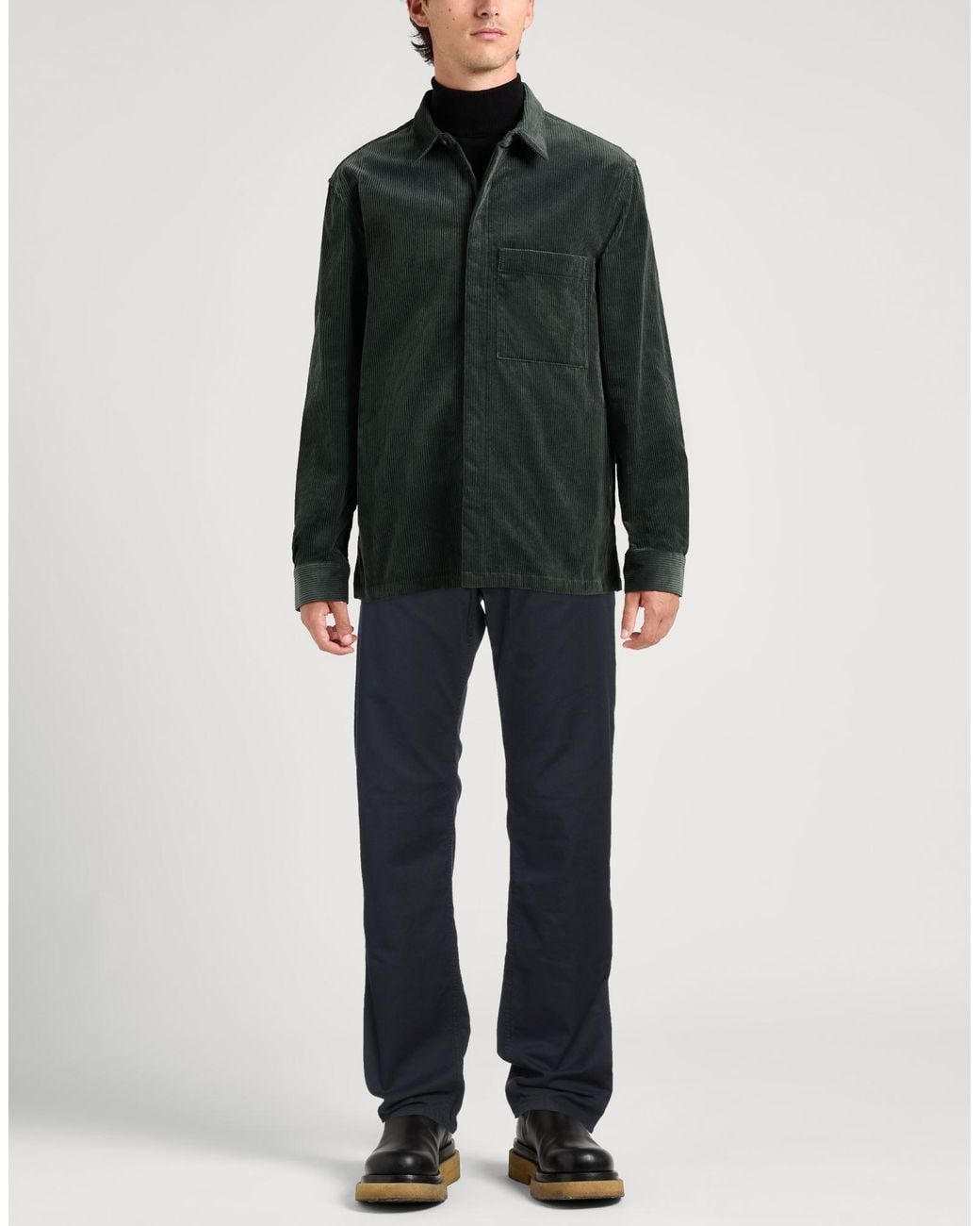 Harmont & Blaine Blue Pants Cotton, Elastane for men