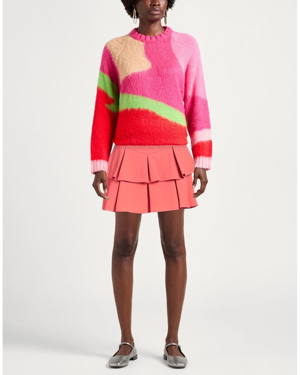 Elisabetta Franchi Pink Mini Skirt