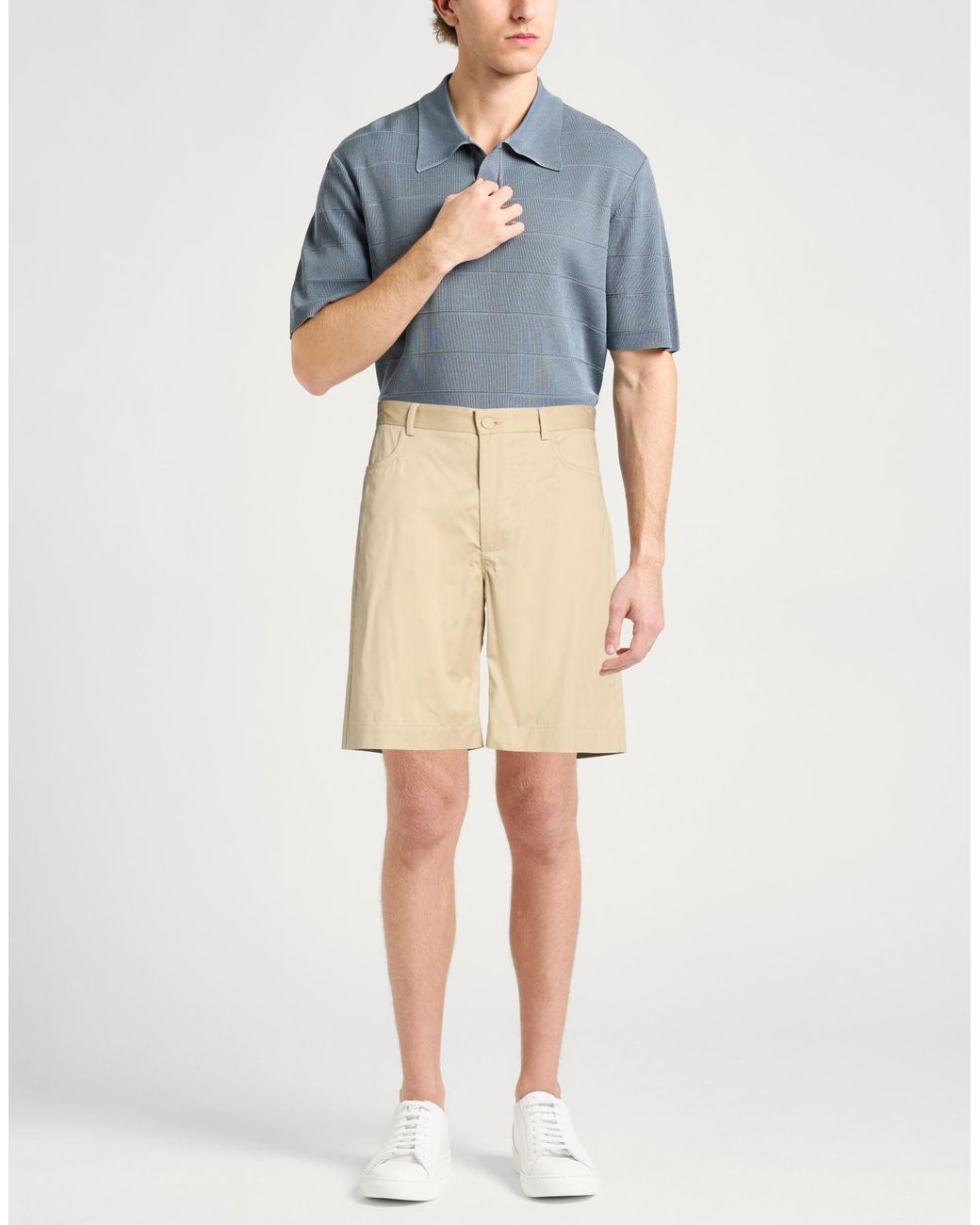 Roberto Collina Natural Shorts & Bermuda Shorts for men