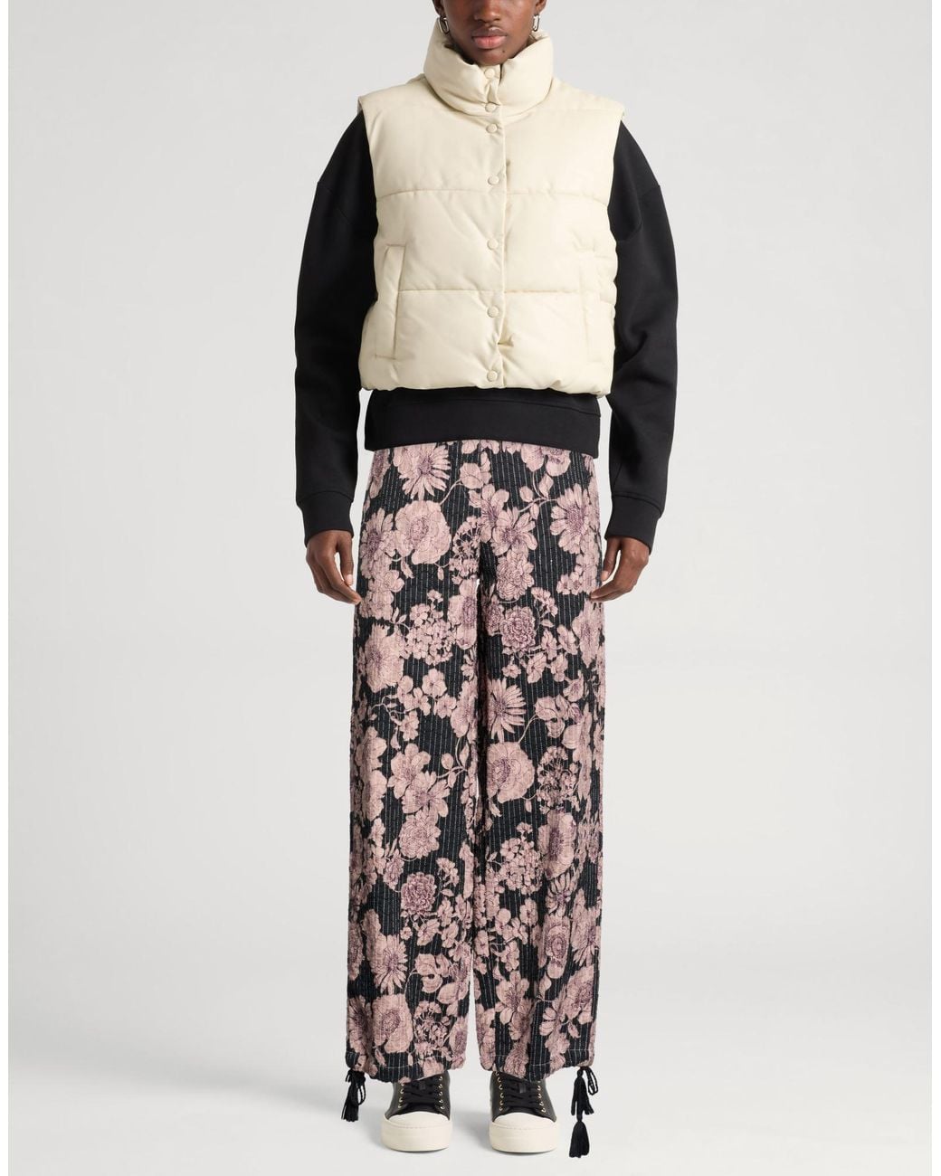 Antik Batik White Pants Cotton