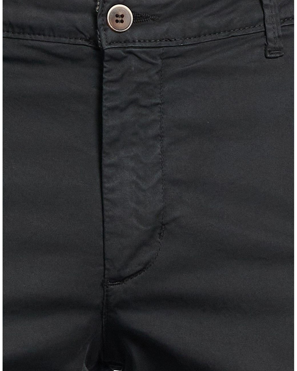 Squad² Gray Pants Cotton, Elastane for men
