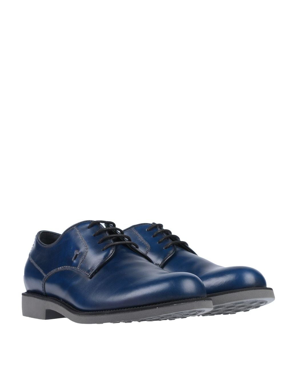 Tod's Blue Lace-Up Shoes for men