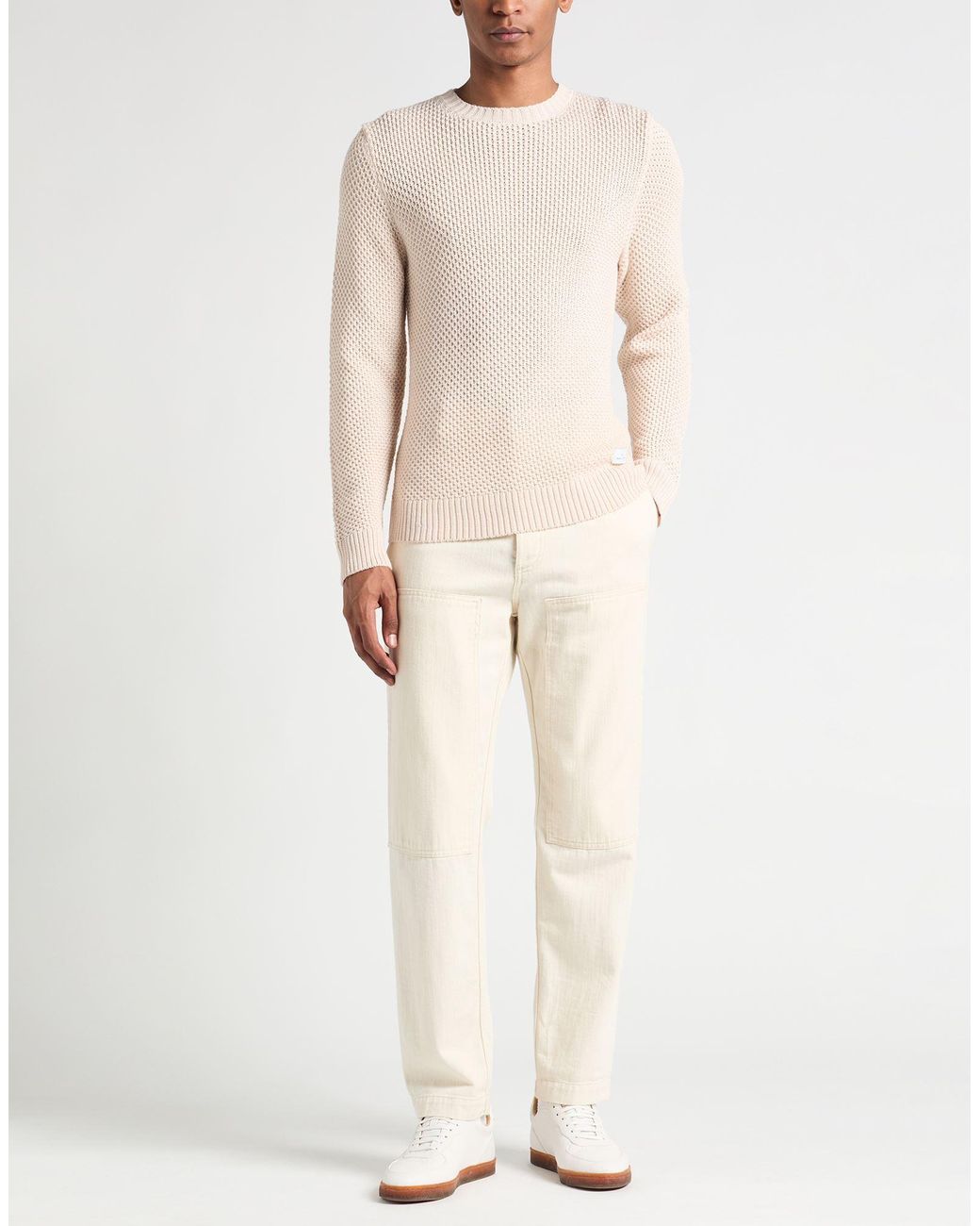 Manuel Ritz Pullover in White für Herren