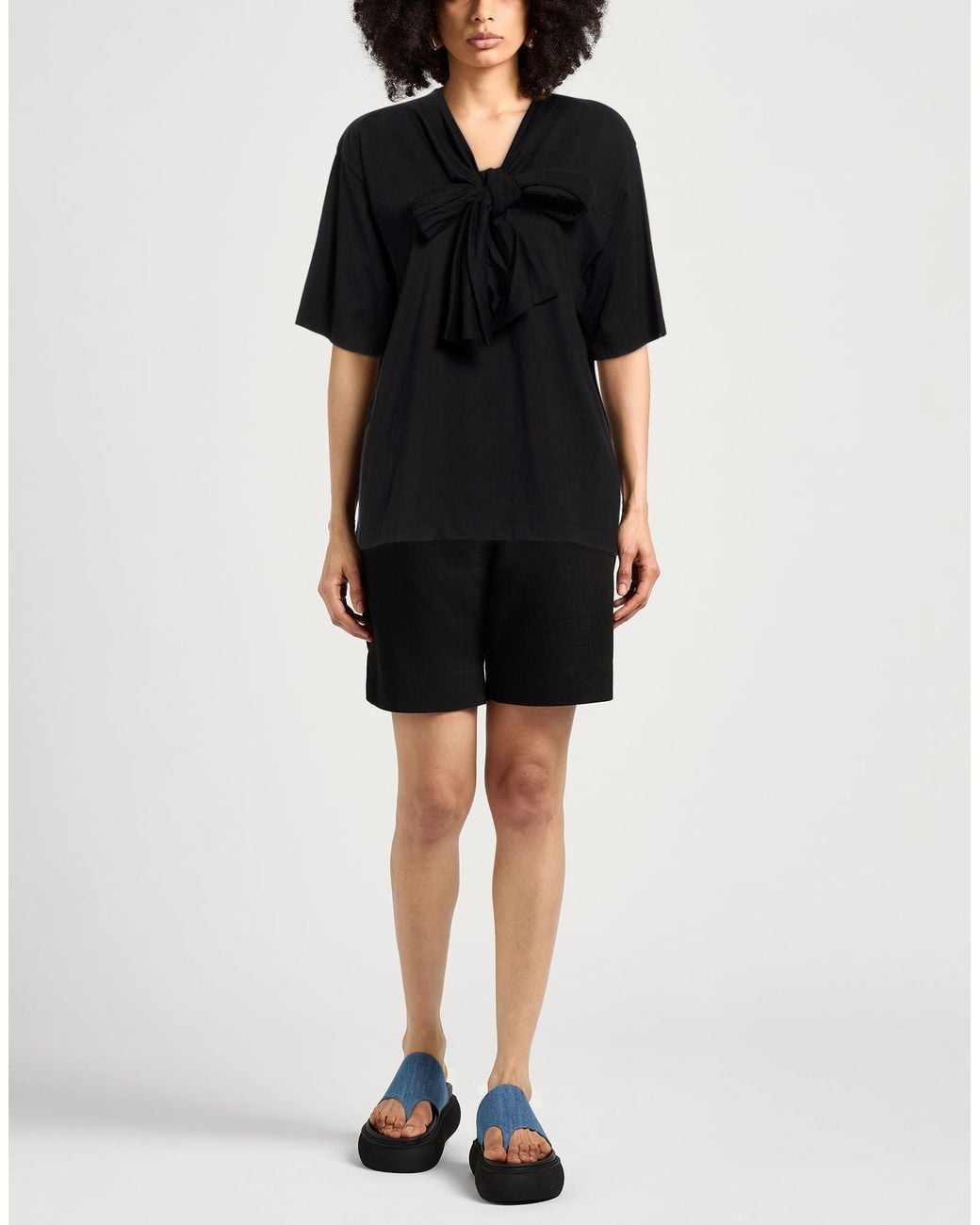 Dries Van Noten Black T-Shirt Cotton