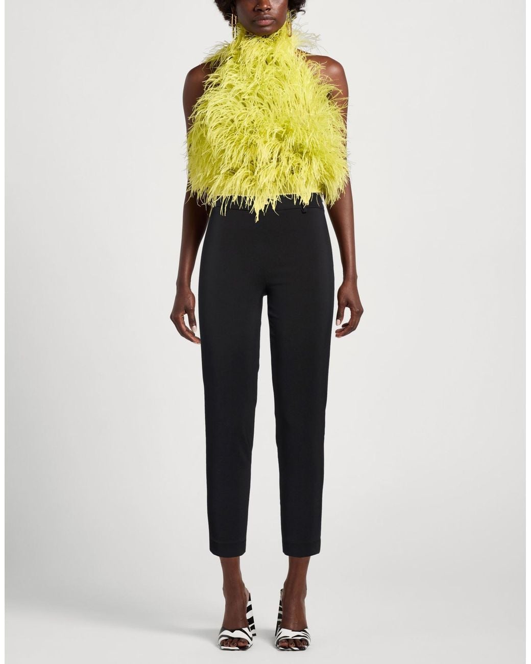 Kocca Black Pants Polyester, Elastane