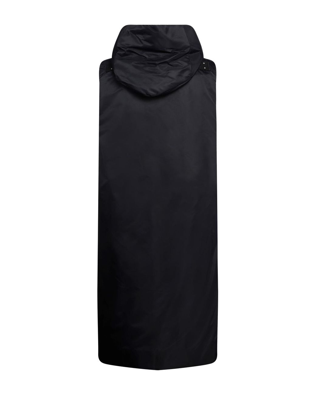 Rick Owens Black Coat Polyamide for men