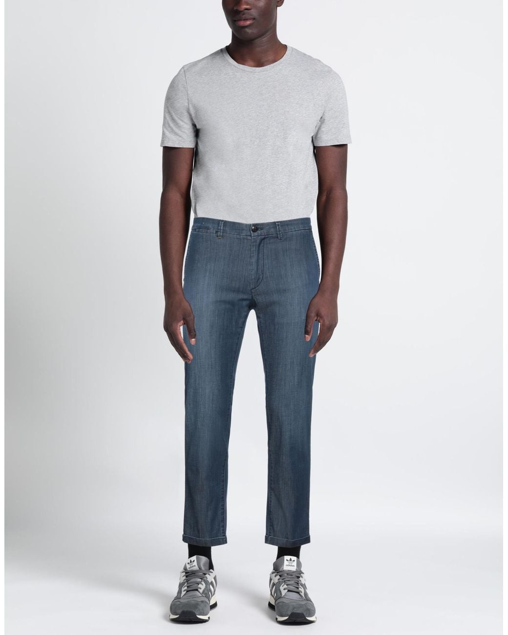 RE_HASH Blue Jeans Cotton, Polyester, Elastane for men