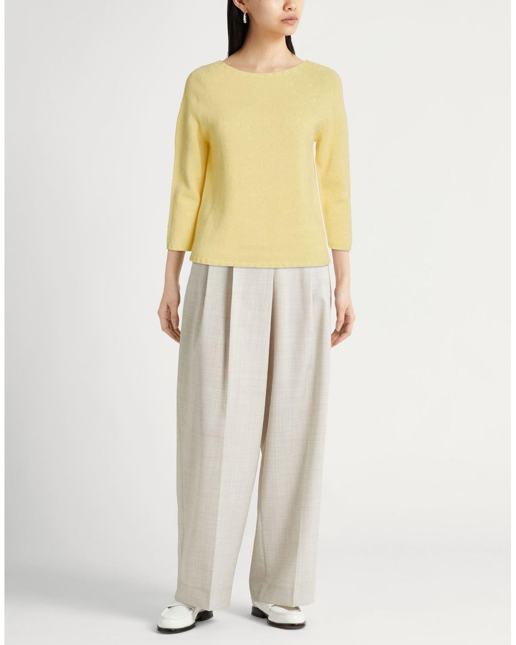 Fabiana Filippi Yellow Sweater Cashmere