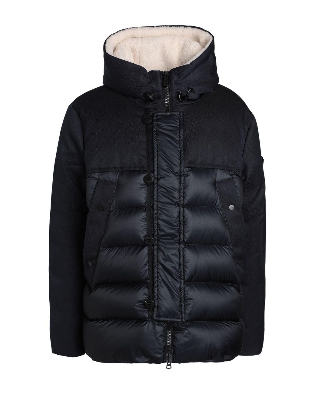 Peuterey Blue Midnight Puffer Wool, Polyamide for men