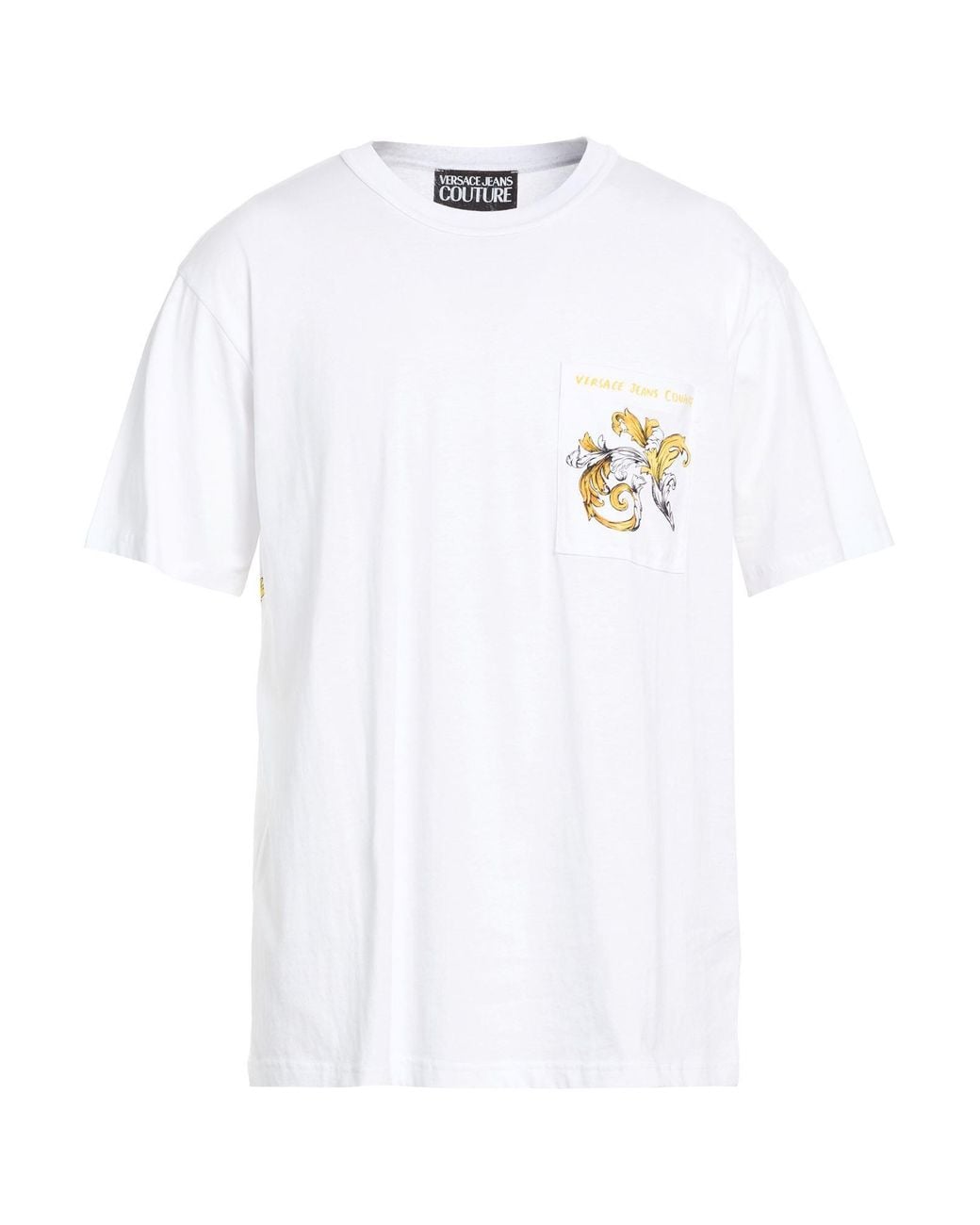Versace Jeans Couture White T-Shirt Cotton for men