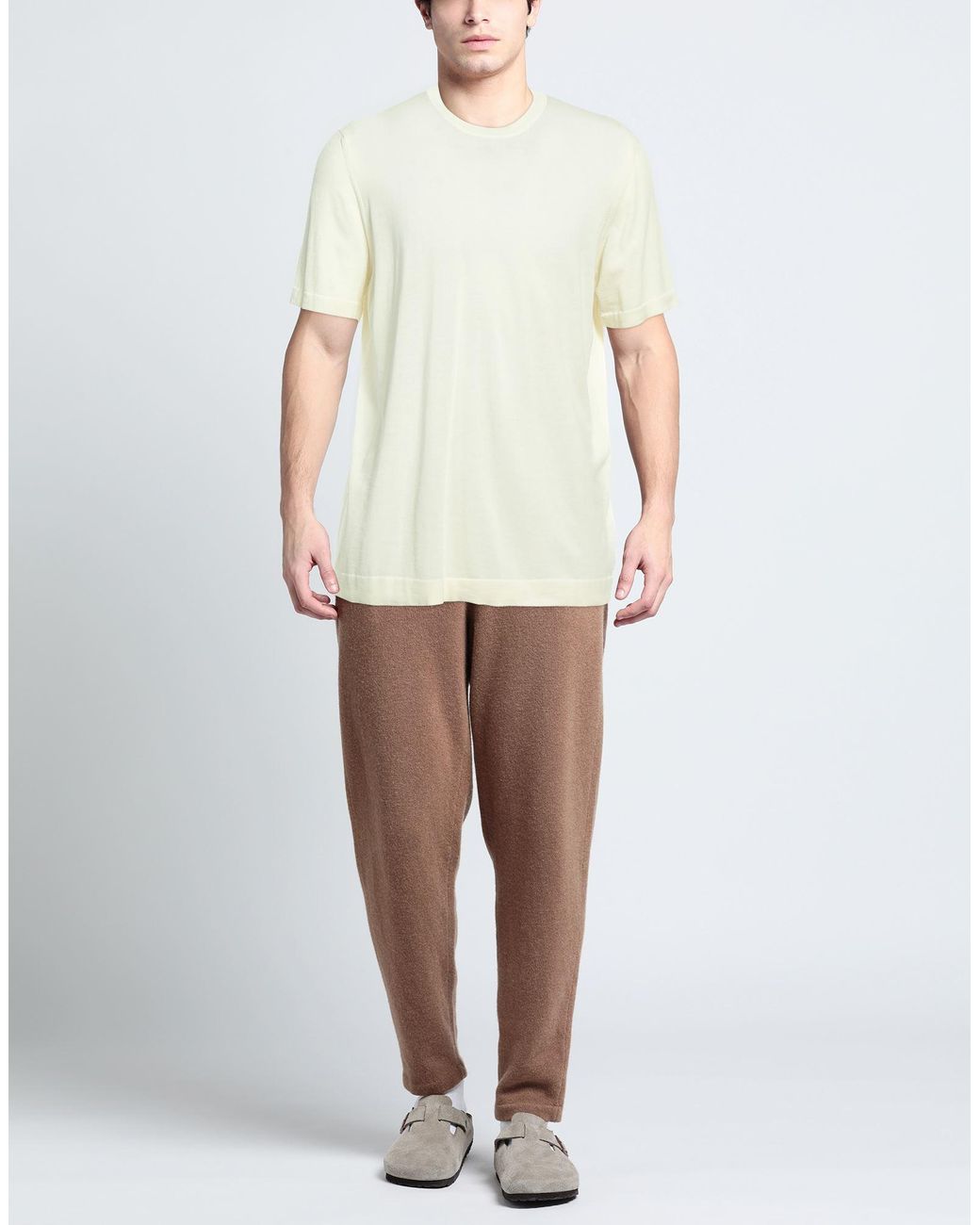 Drumohr White Sweater for men